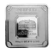 100 Gram Geiger Square Silver Bar (w/ COA)