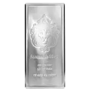 100 oz King  Stacker Scottsdale Silver Bar