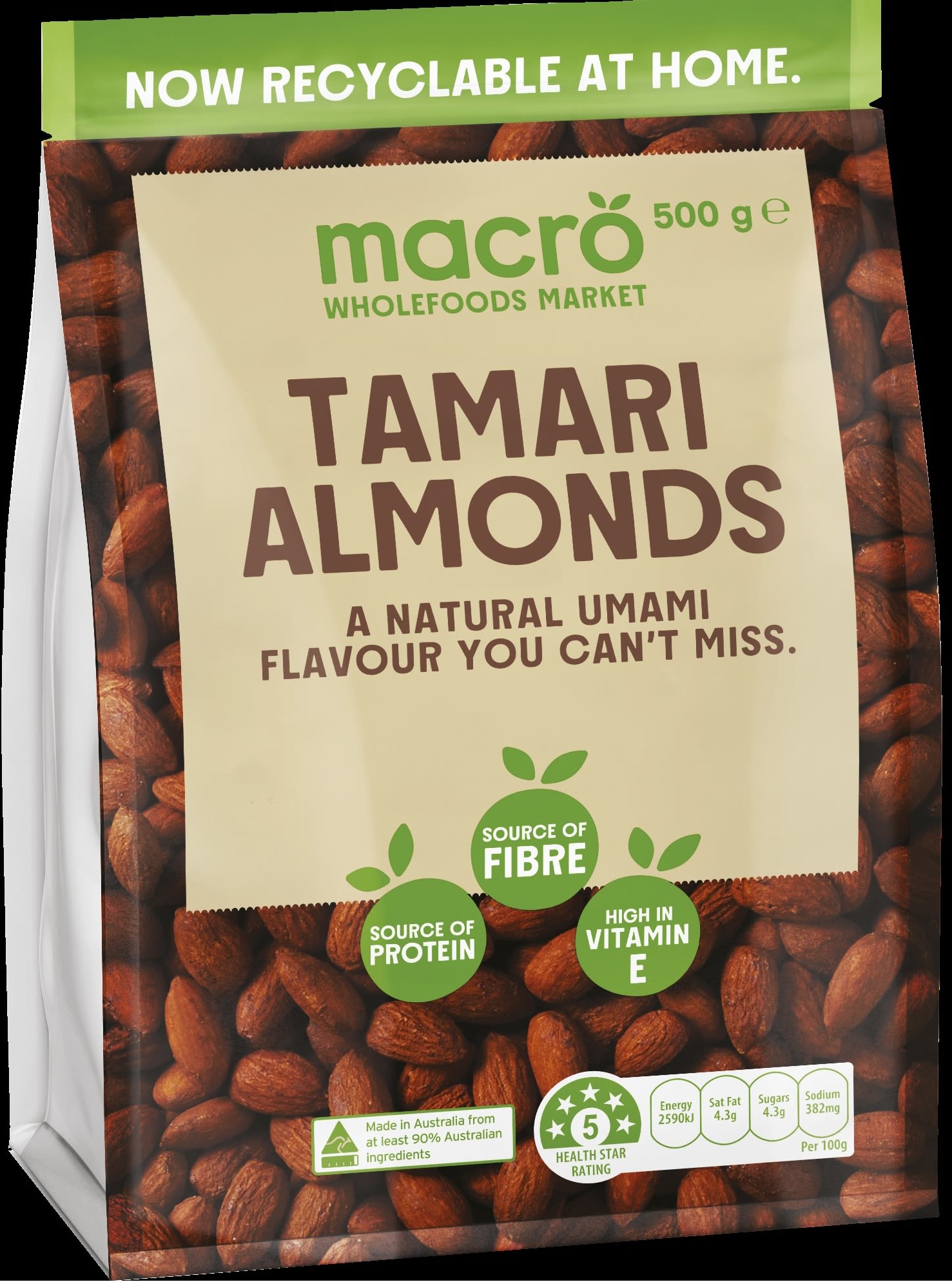Macro Almonds