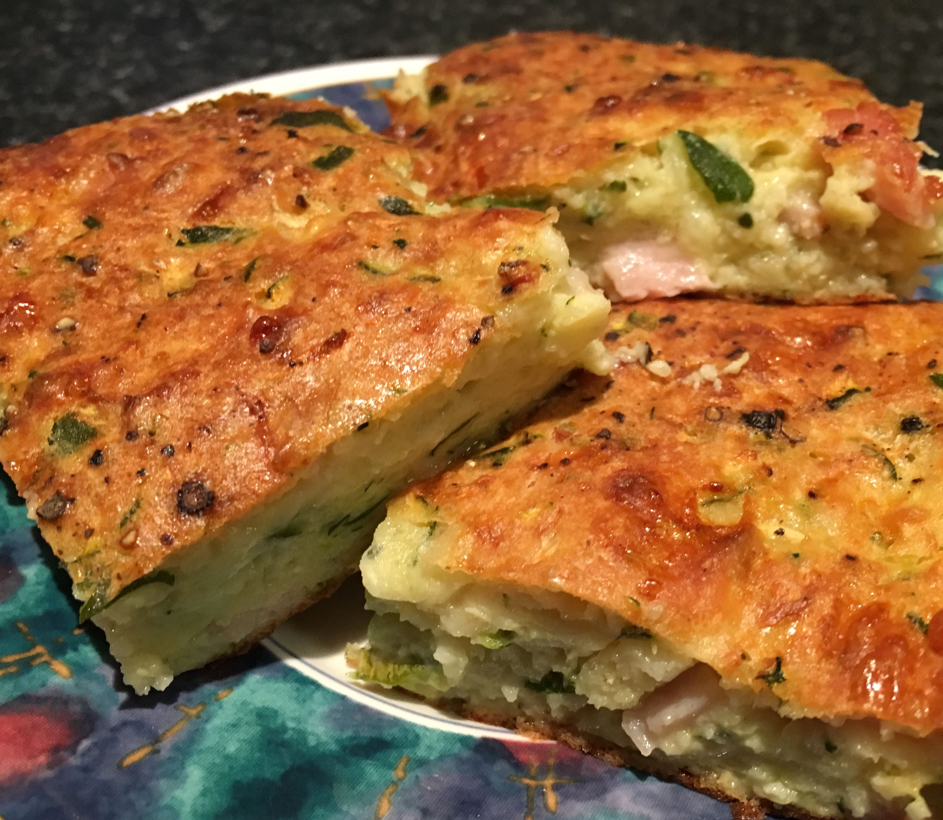 Zucchini Slice bunch