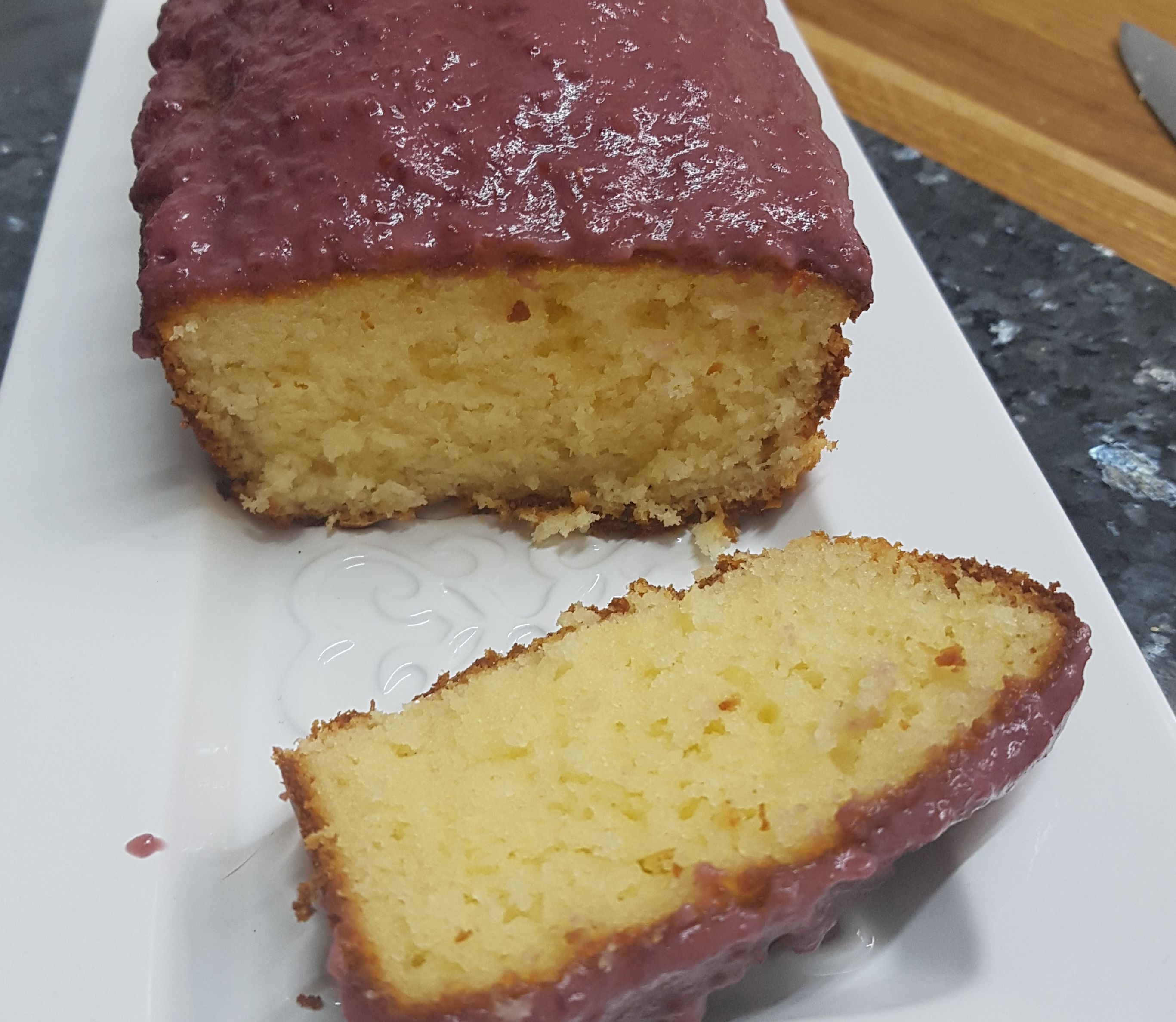 Raspberry Jam and Greek-Style Yoghurt Cake | bunch
