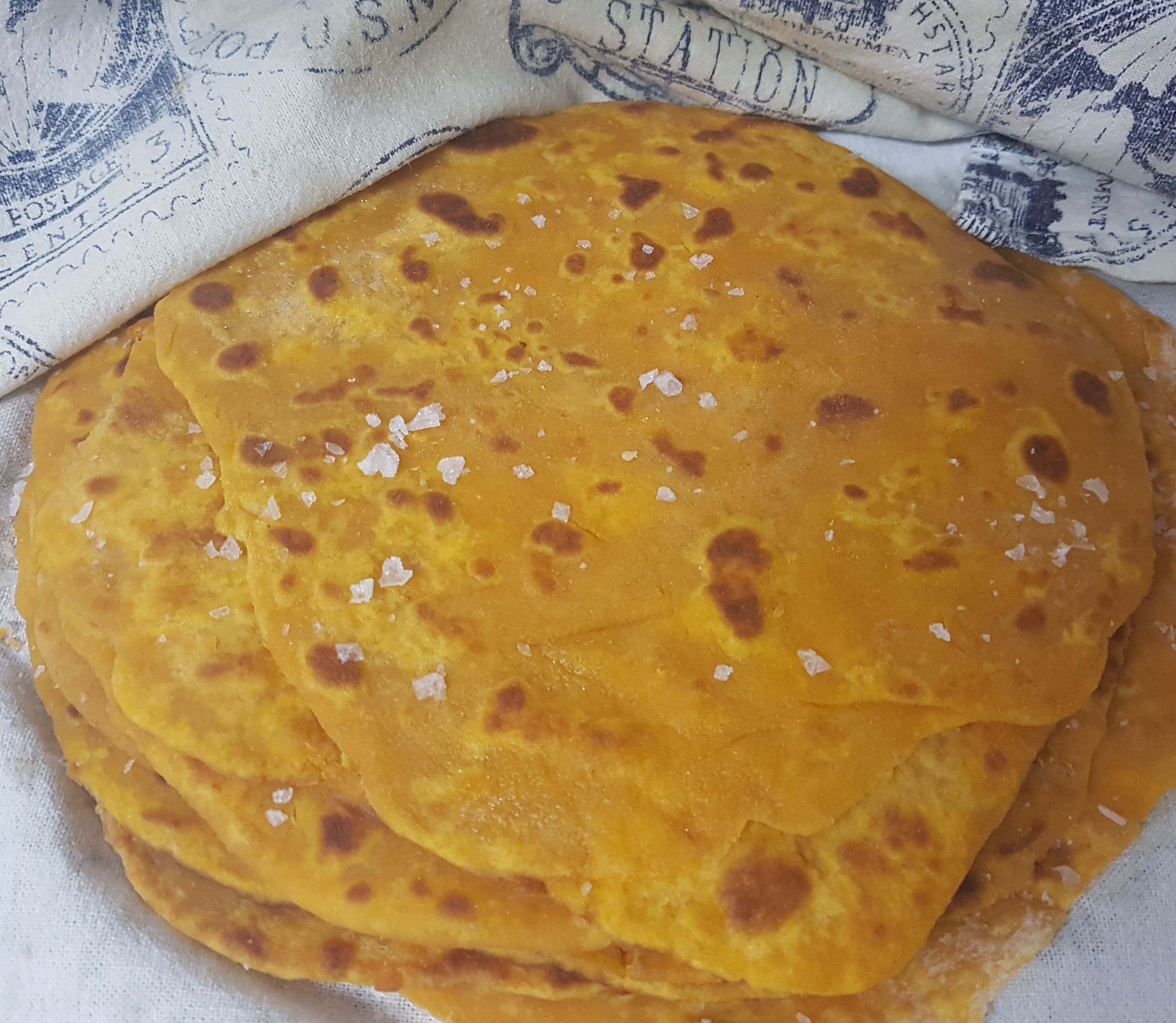 Sweet Potato Flat Bread bunch