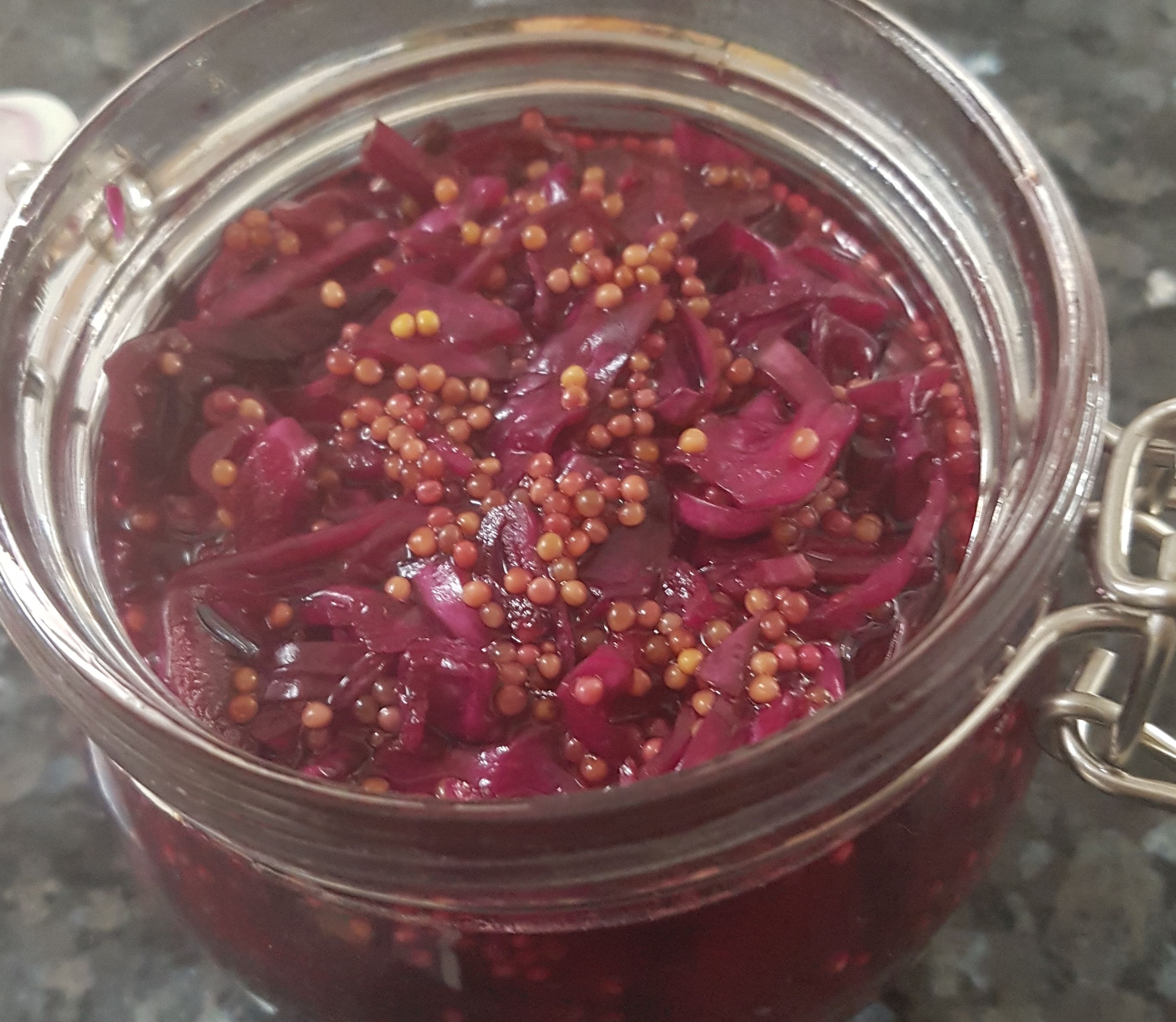 Purple Pickle Cabbage bunch