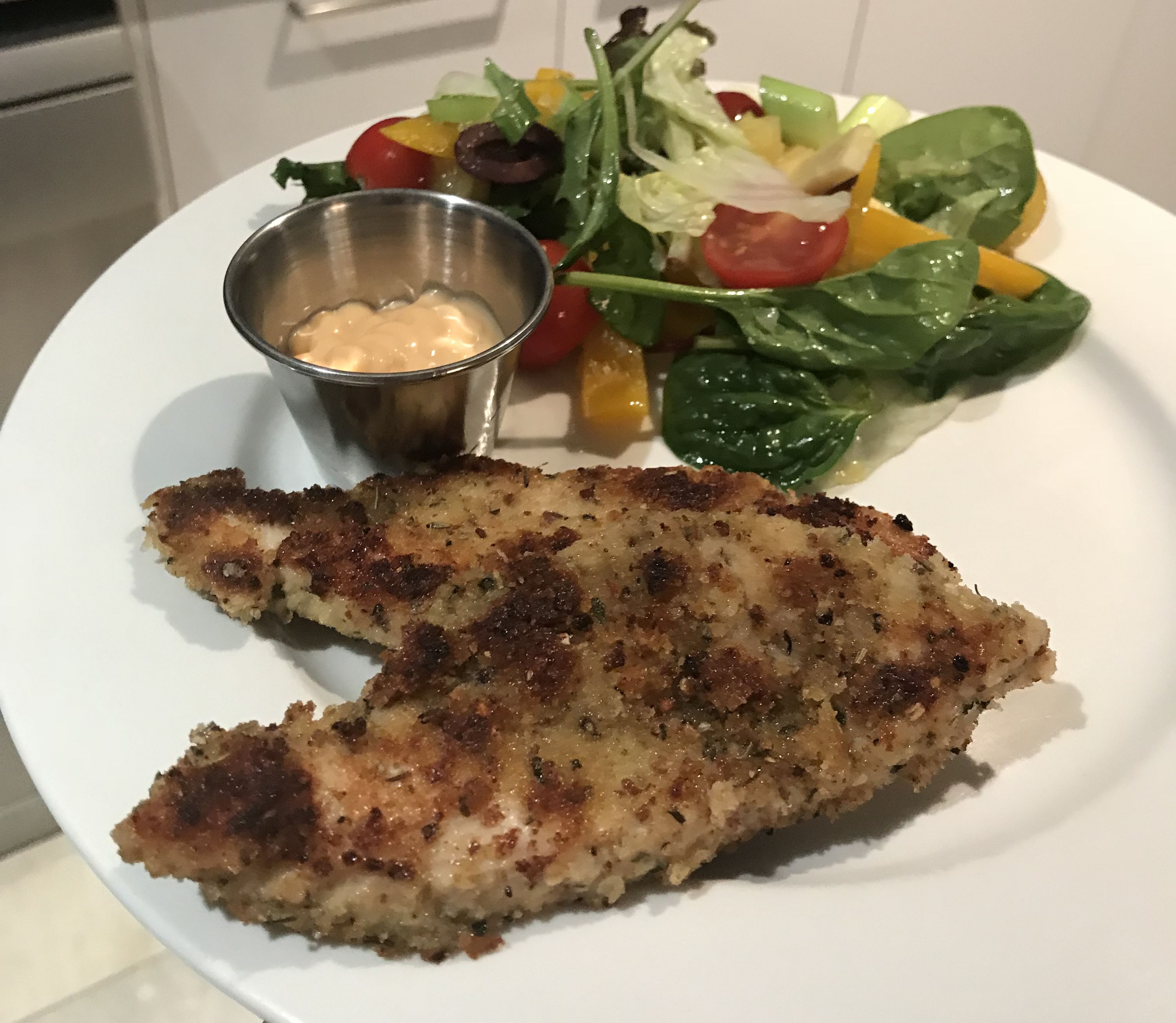 Garlic and Herb Chicken Strips bunch