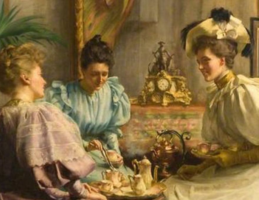 History of Afternoon Tea & High Tea. bunch