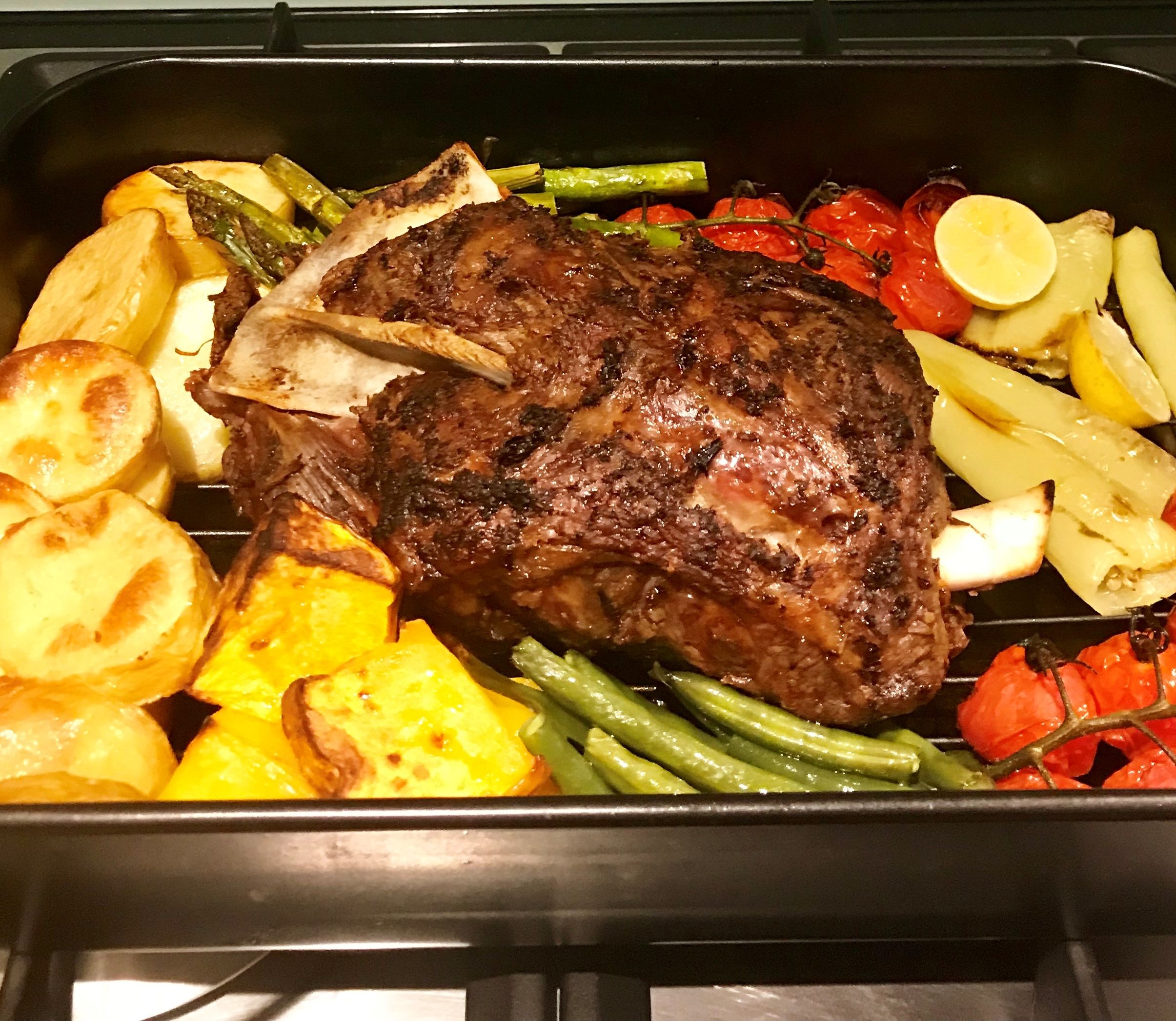 Lime Marinated Lamb Shoulder bunch