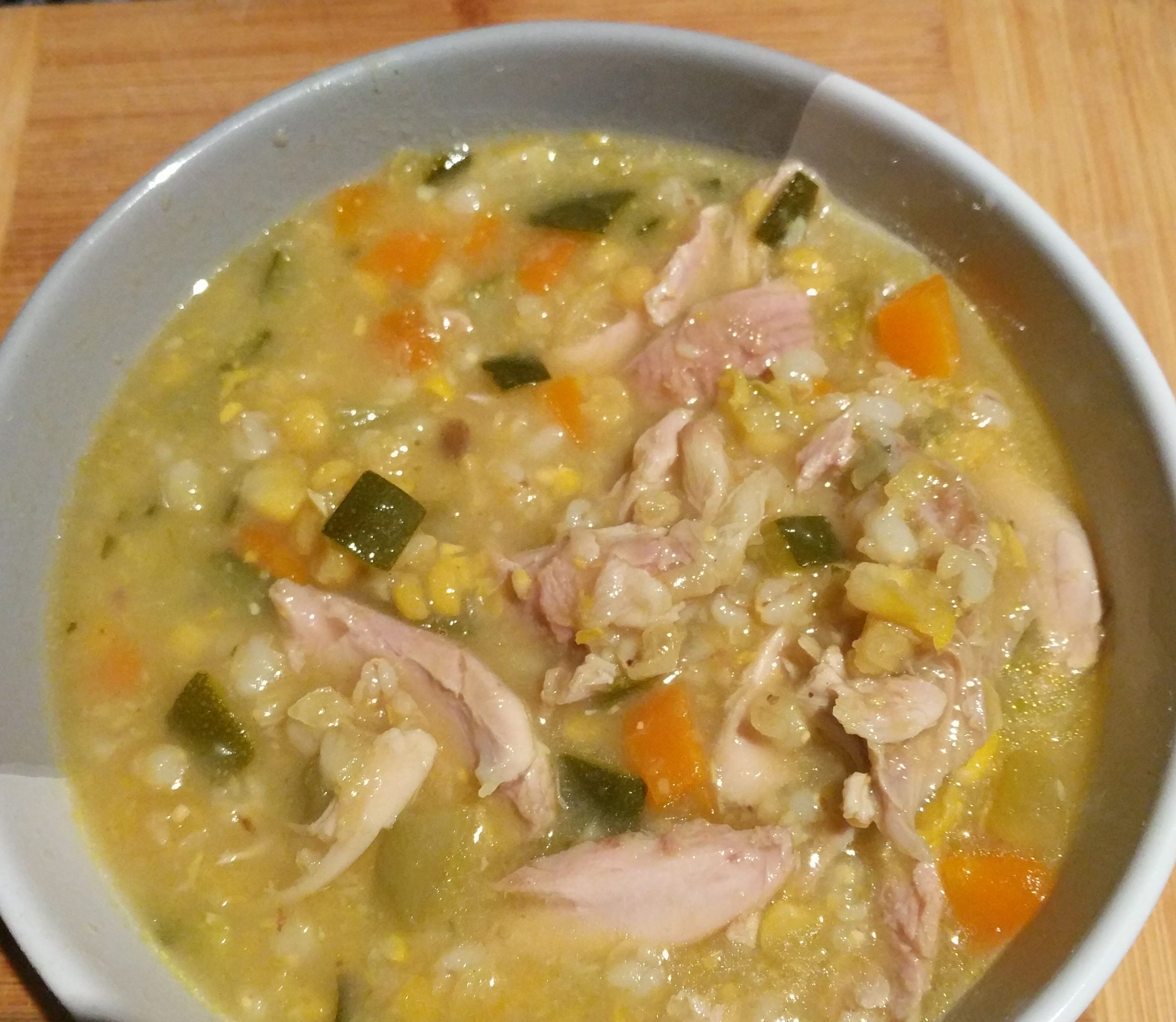 Best chicken soup! bunch