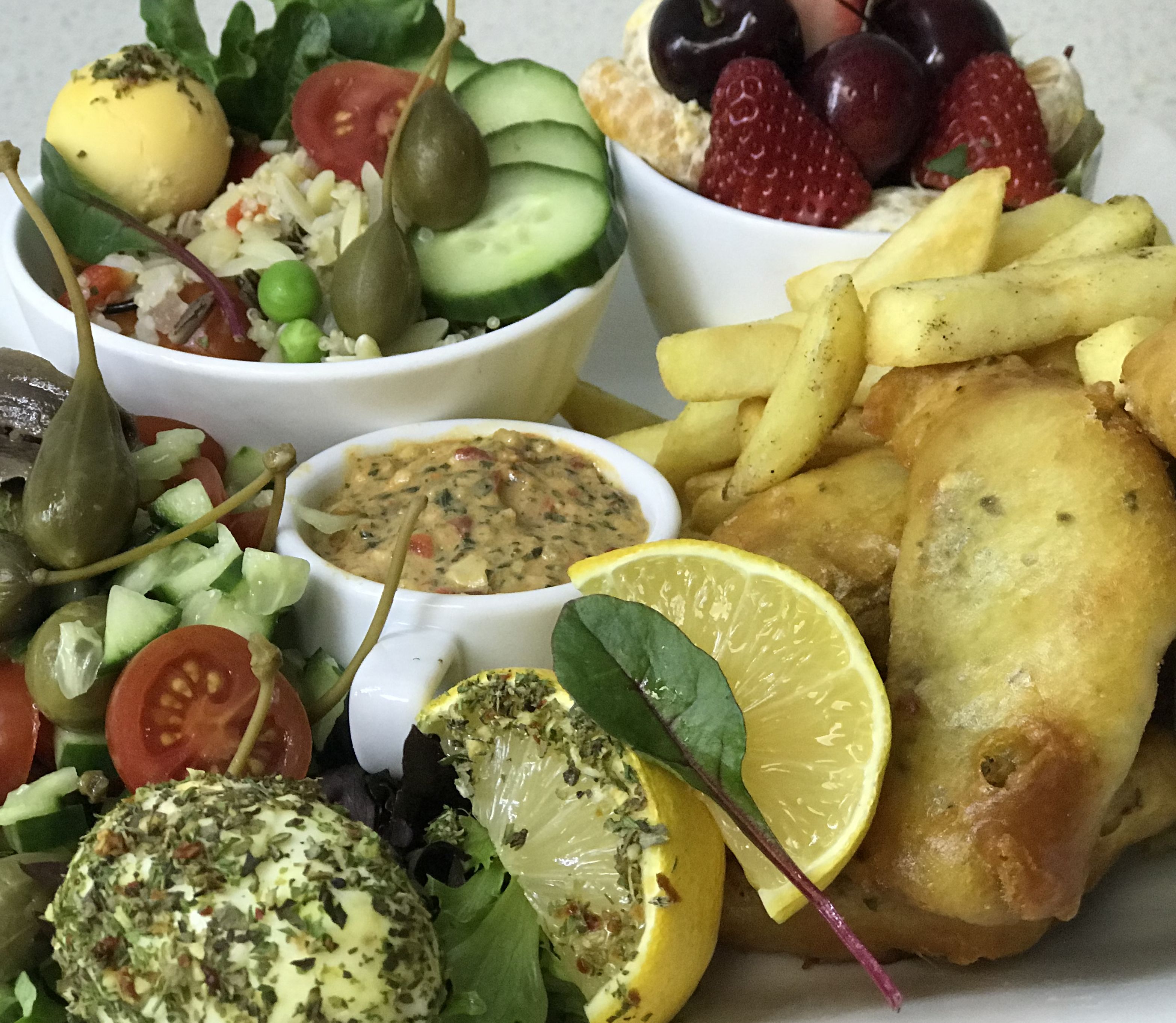 Woolies Deep fried Garlic and herb chicken bunch