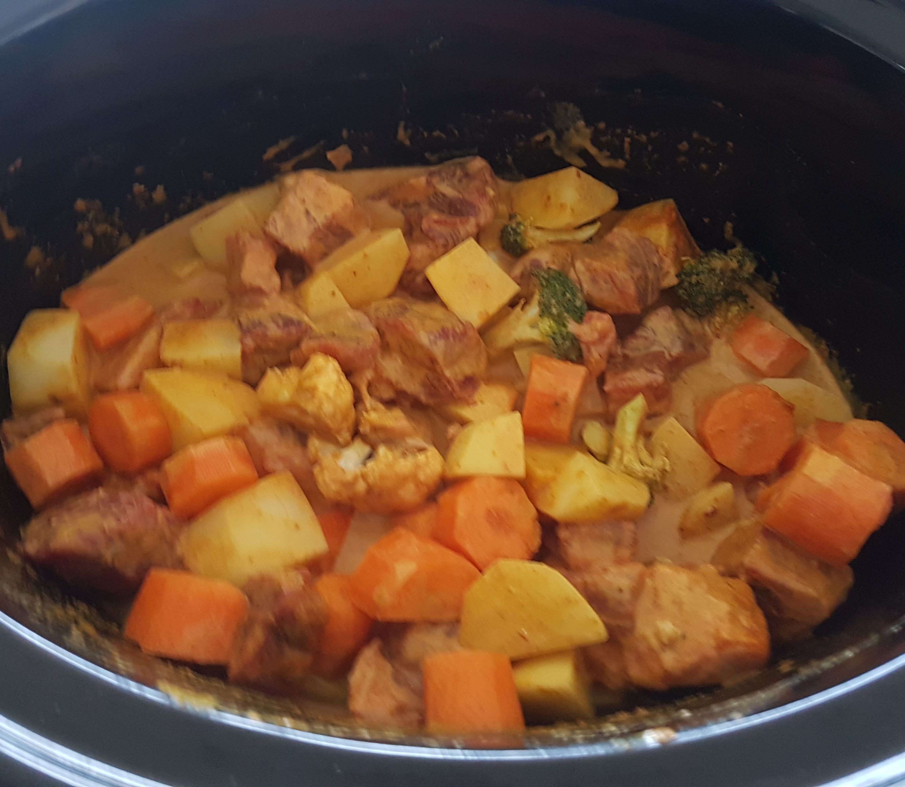 Slow cooked Yellow Beef Curry bunch