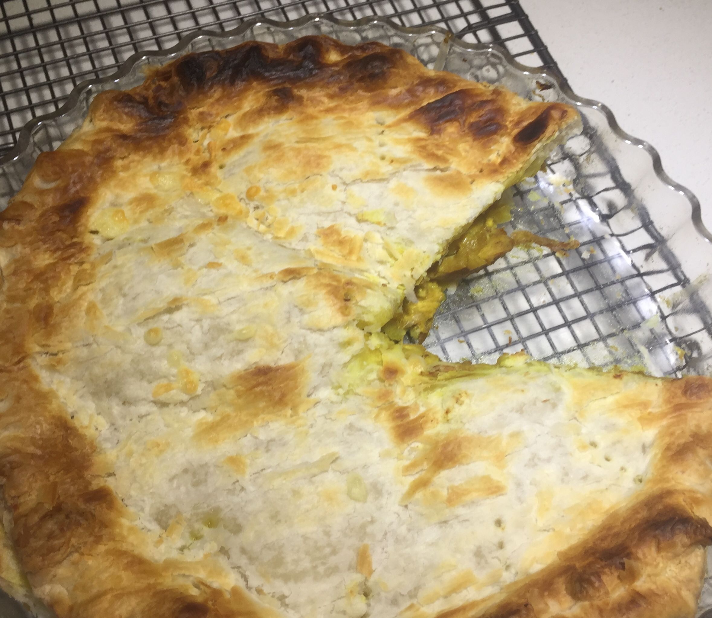 Butter Chicken Pie bunch