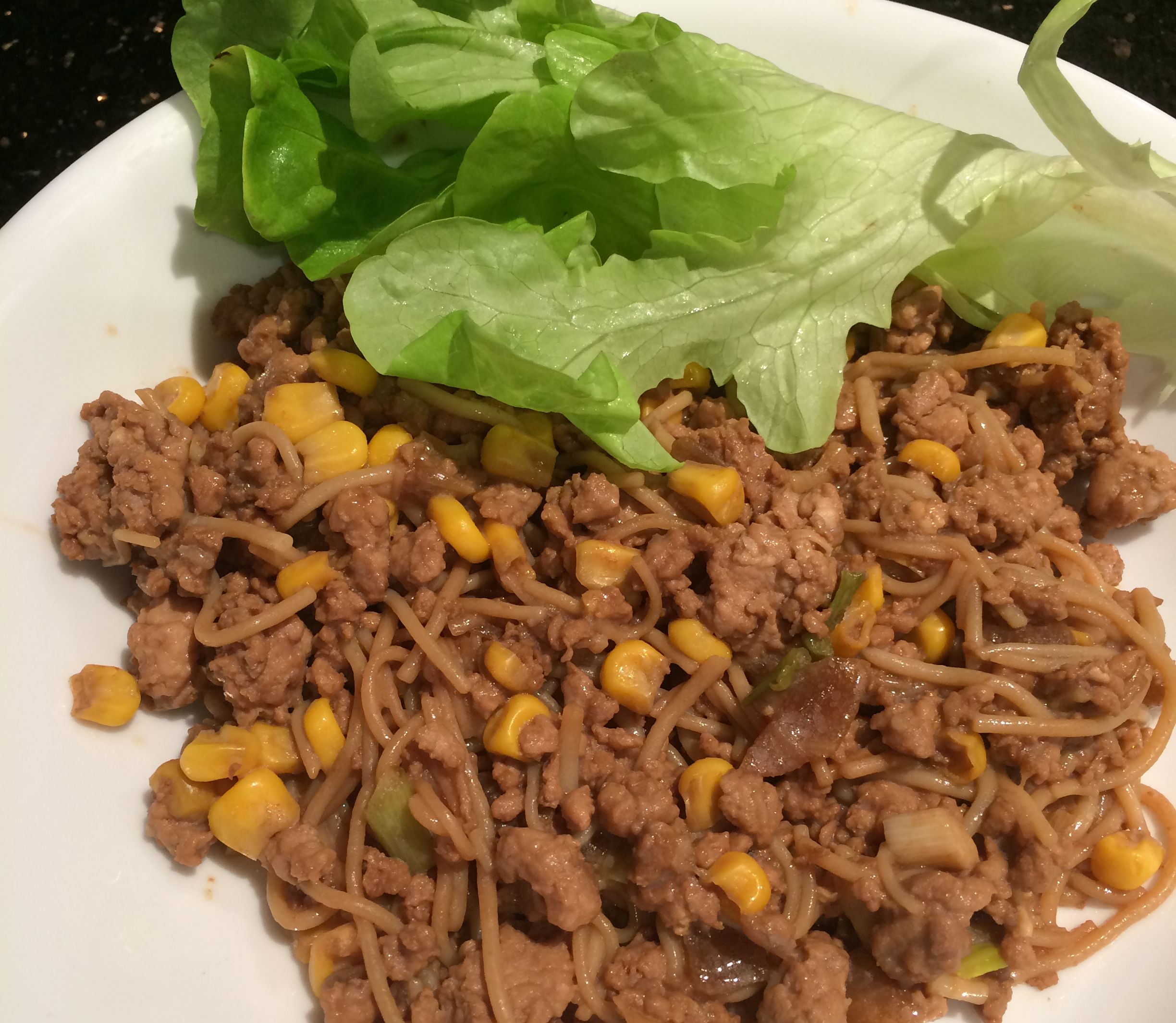 Lettuce Cups with Chicken Mince bunch