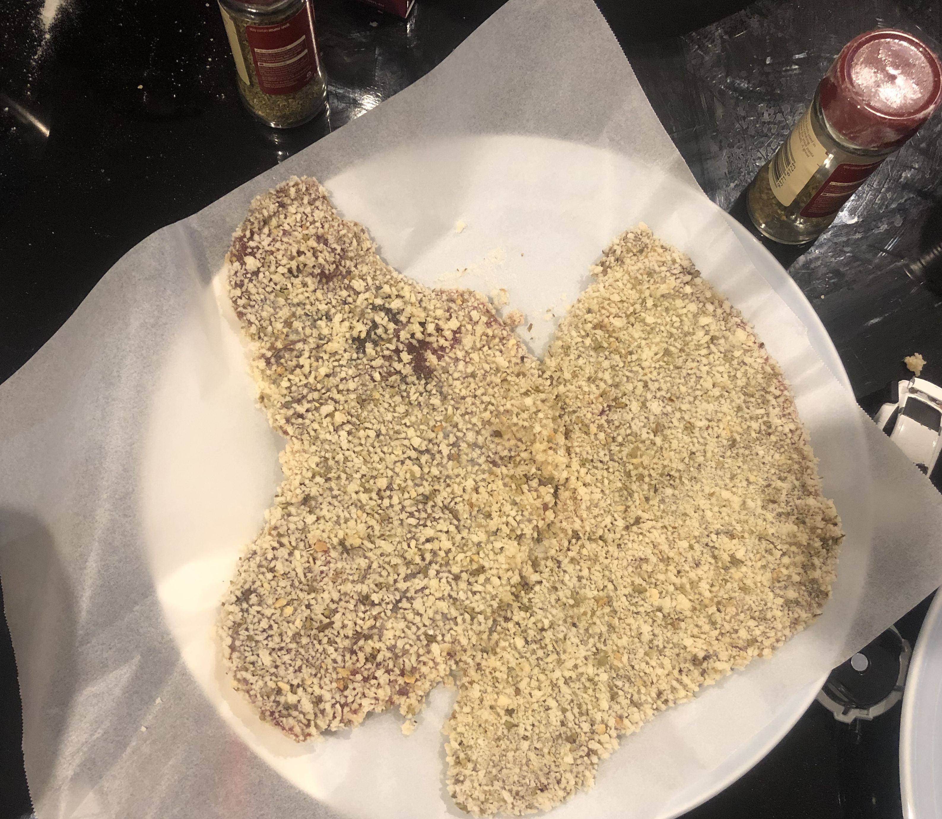 Yum crumbed steak bunch