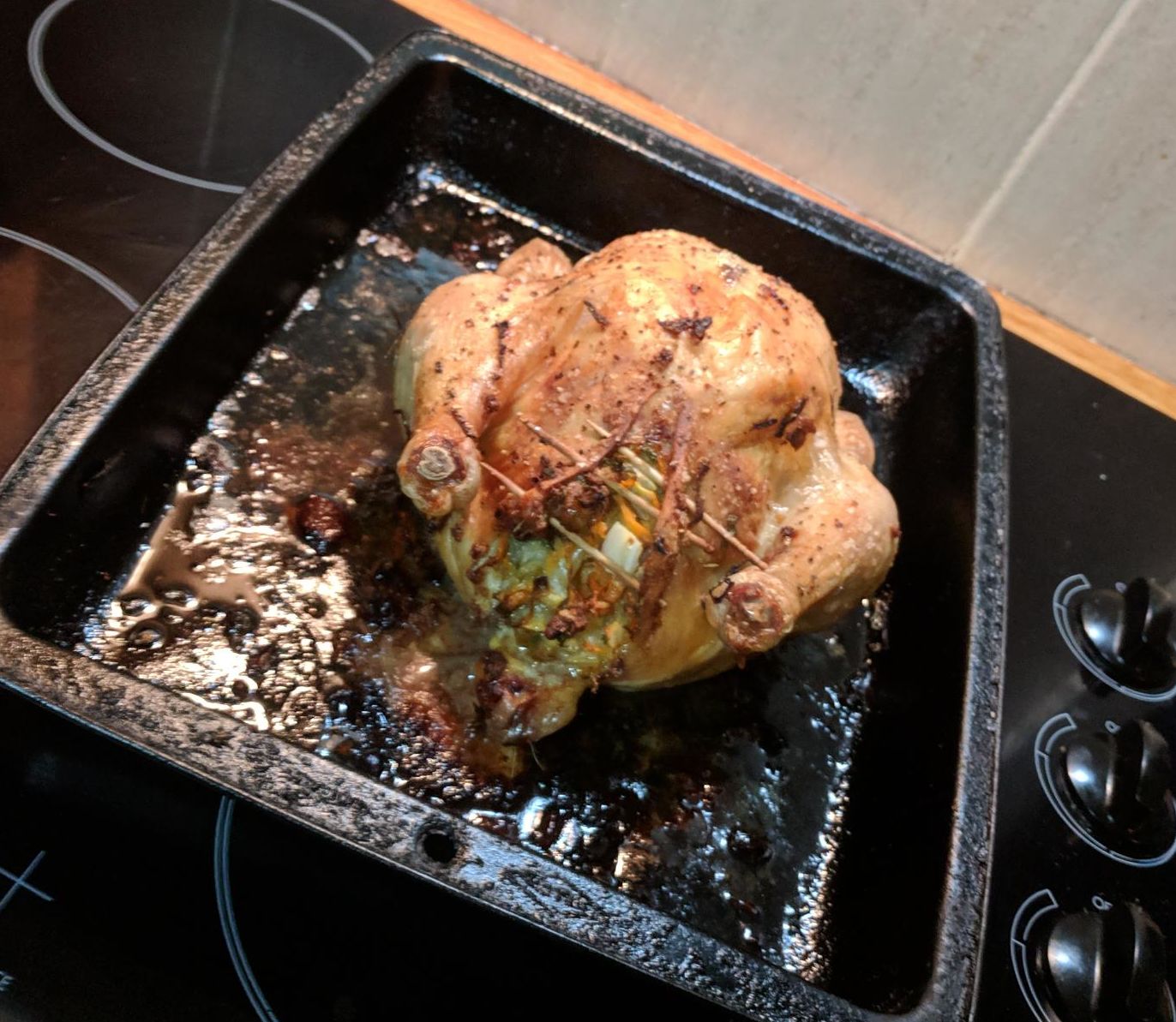 Hubby's yummy stuffing bunch