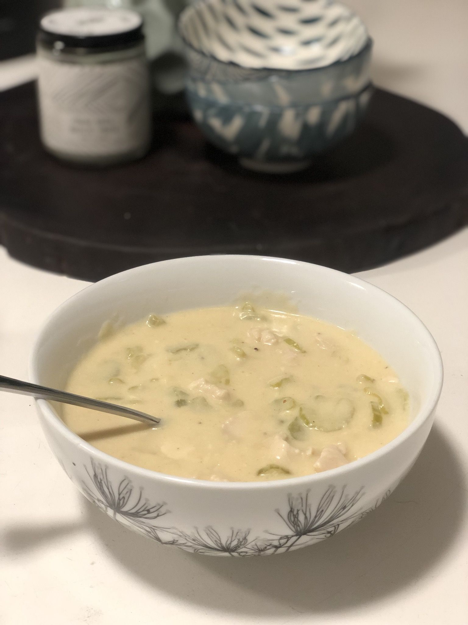 Cream of Chicken and Celery Soup bunch