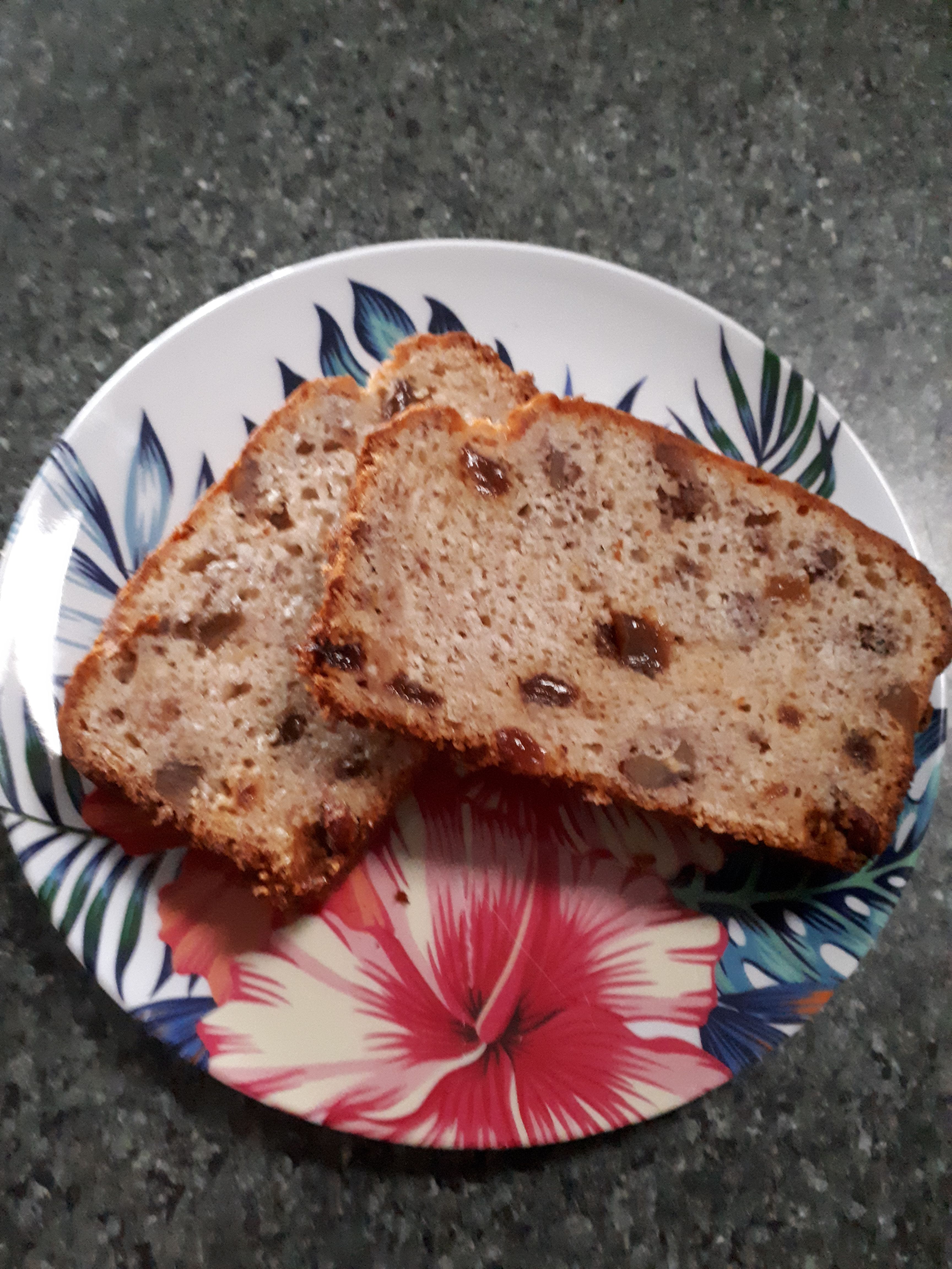 BANANA COCONUT SULTANA LOAF bunch