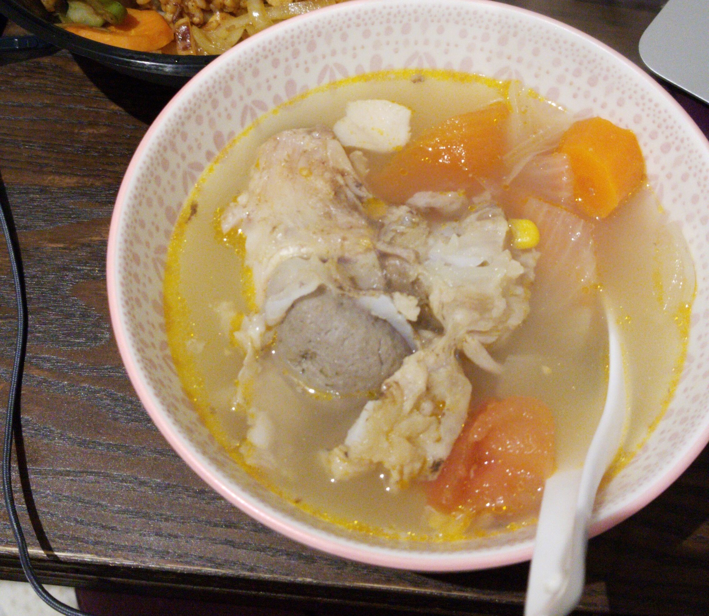 Rice Cooker Pork Bone Soup bunch