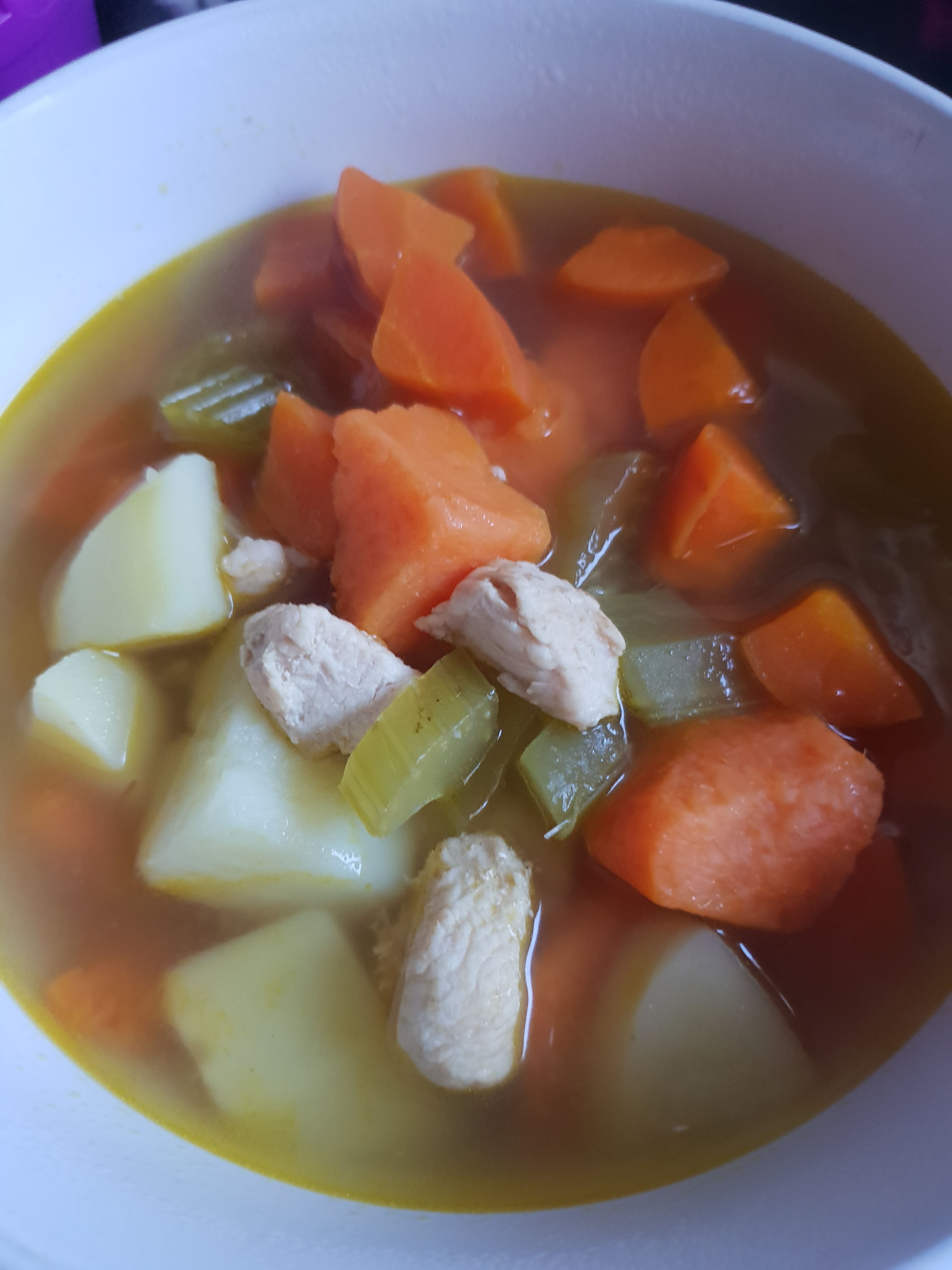 One pot chicken and vegetable soup | bunch