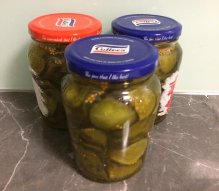 Bread and butter Cucumber bunch