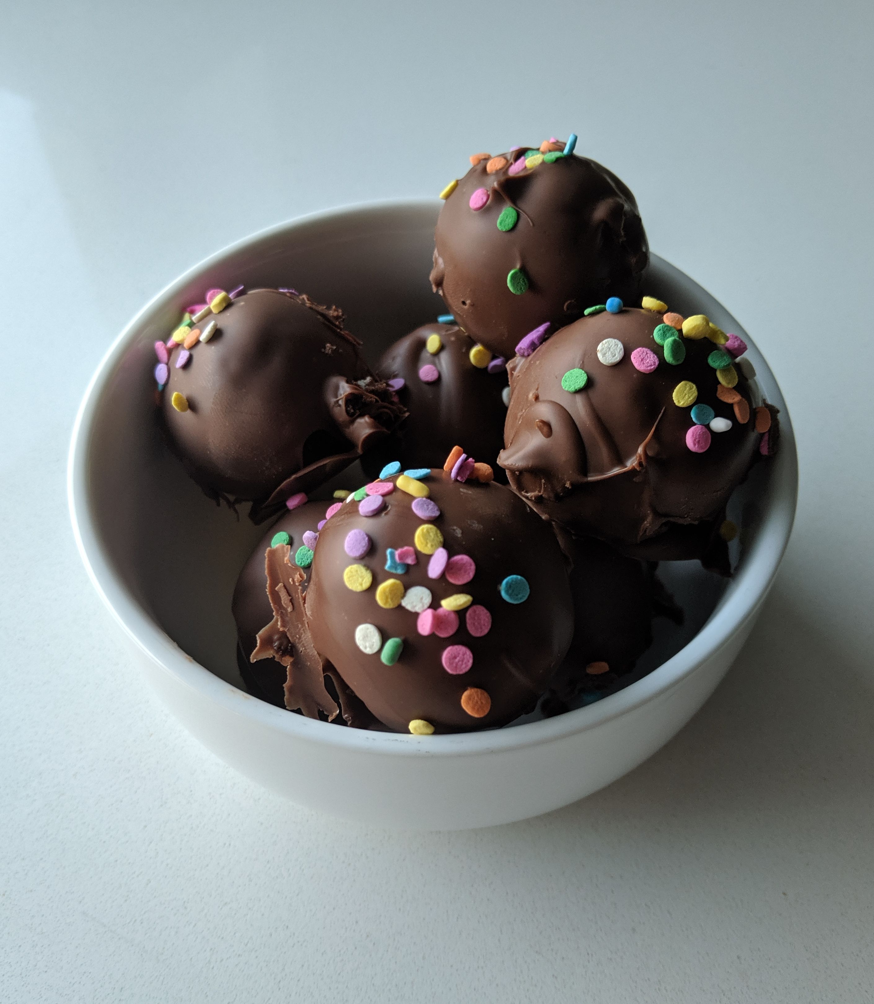 Leftover cake balls | bunch