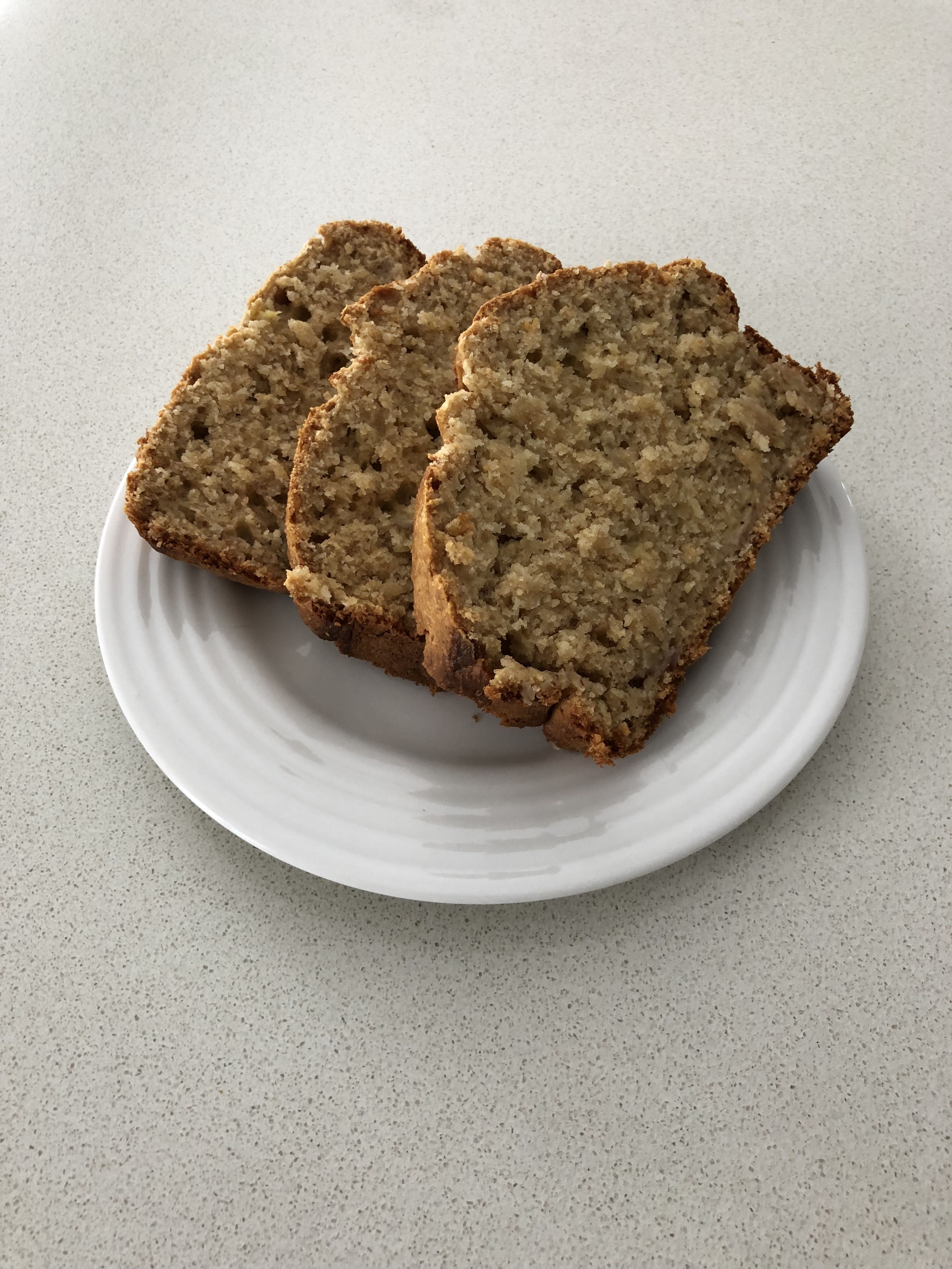 Banana coconut bread bunch