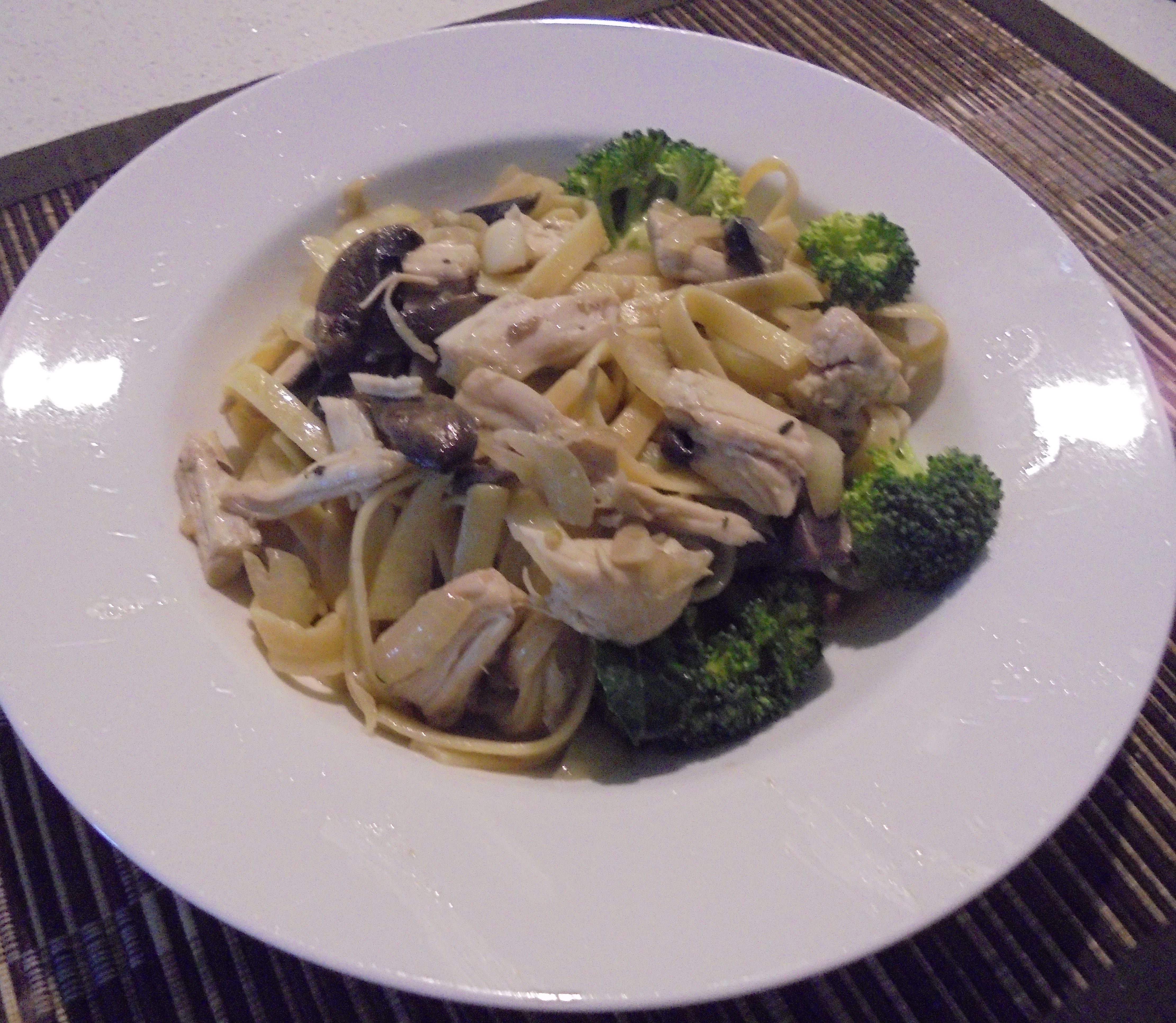 Chicken Mushroom Pasta bunch