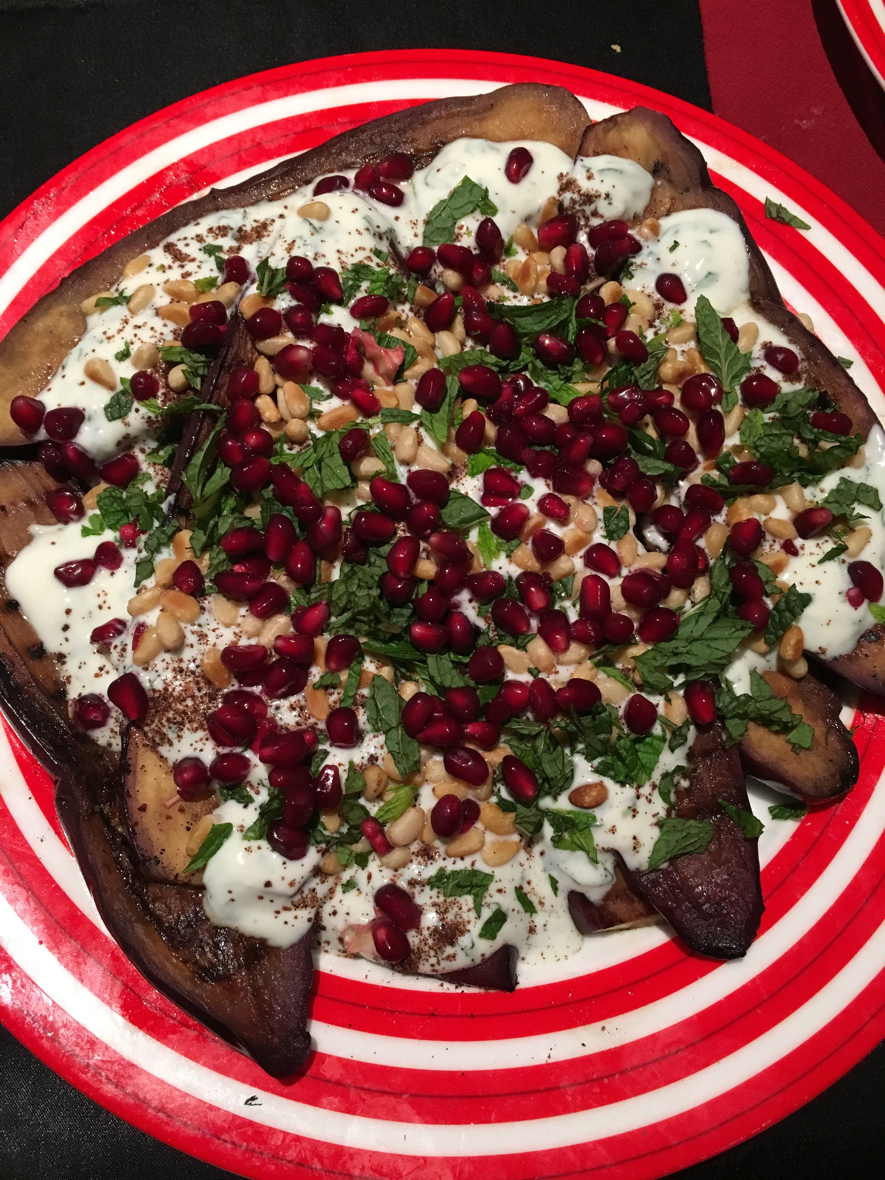 Middle Eastern Eggplant Side Dish bunch