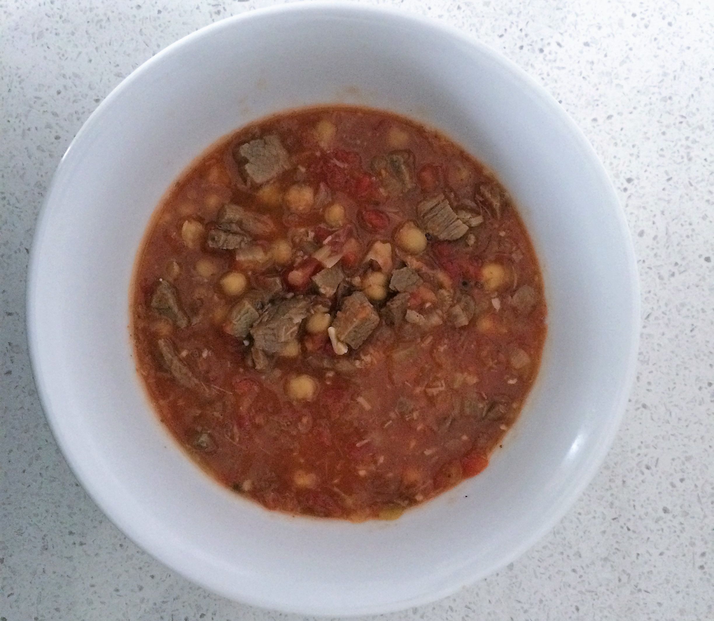 Moroccan Chickpea and (leftover roast) Lamb Soup | bunch