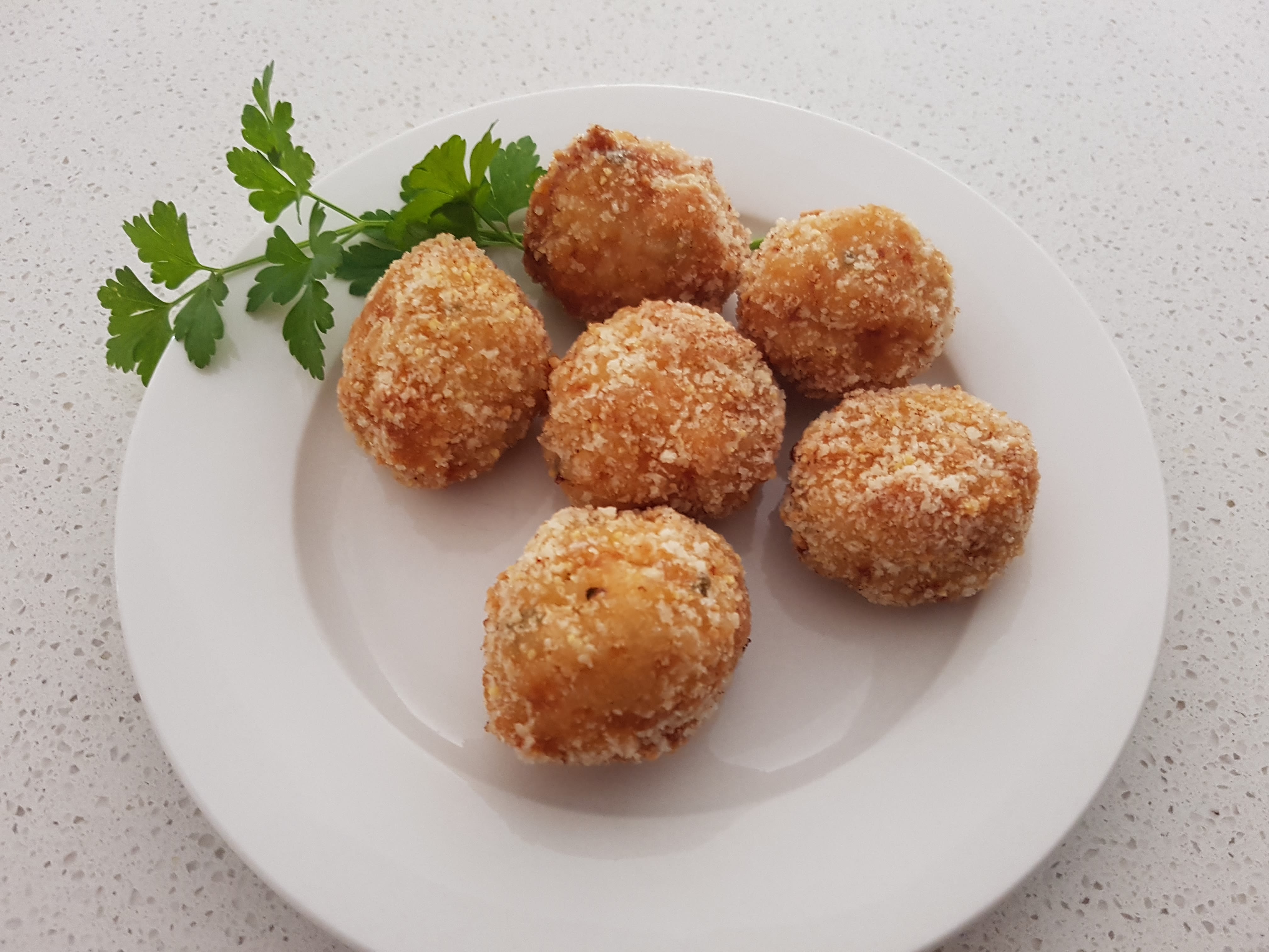 PARMESAN RICE BALLS | bunch