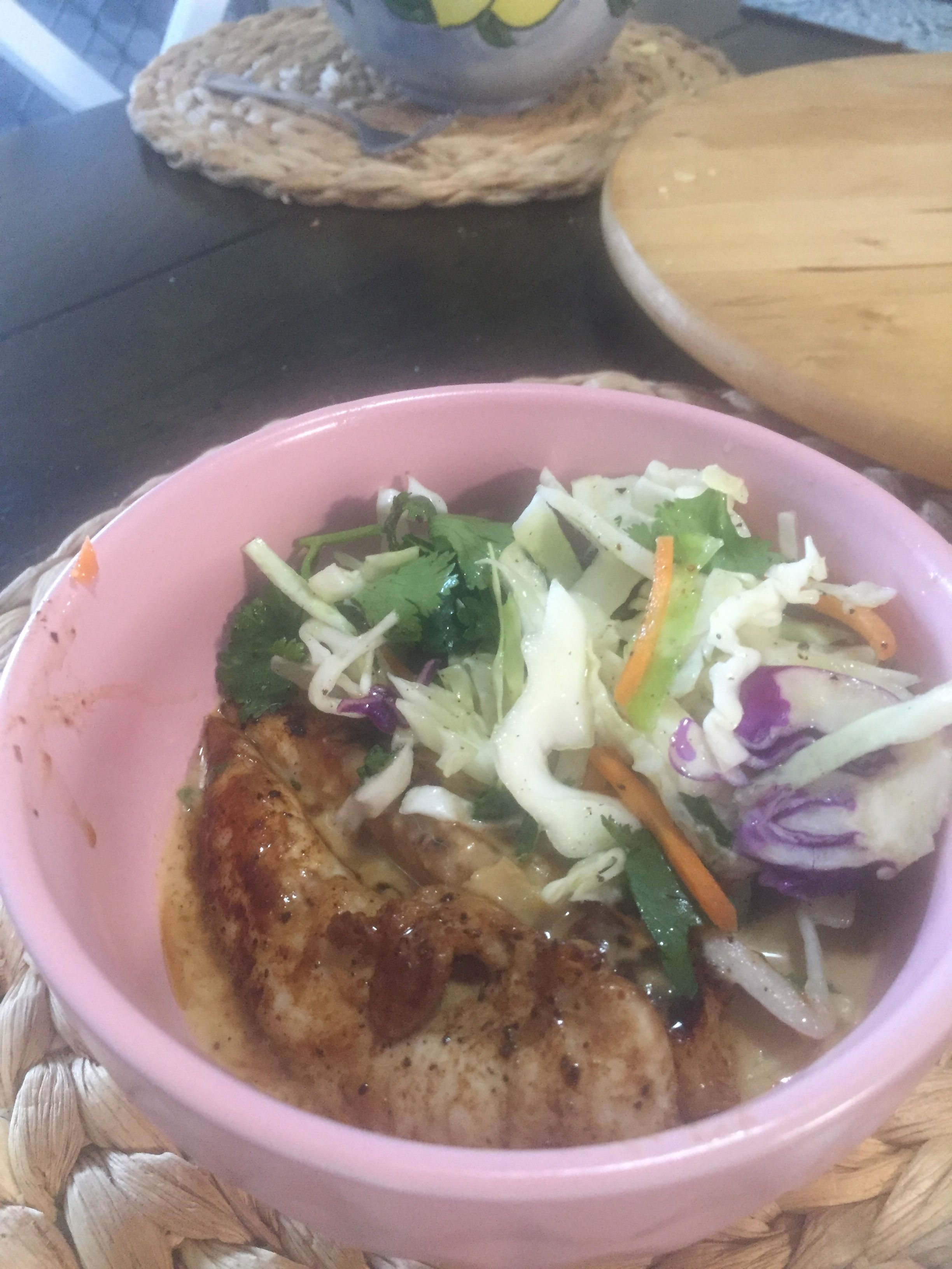 Speedy Satay Chicken Noodle Bowl bunch