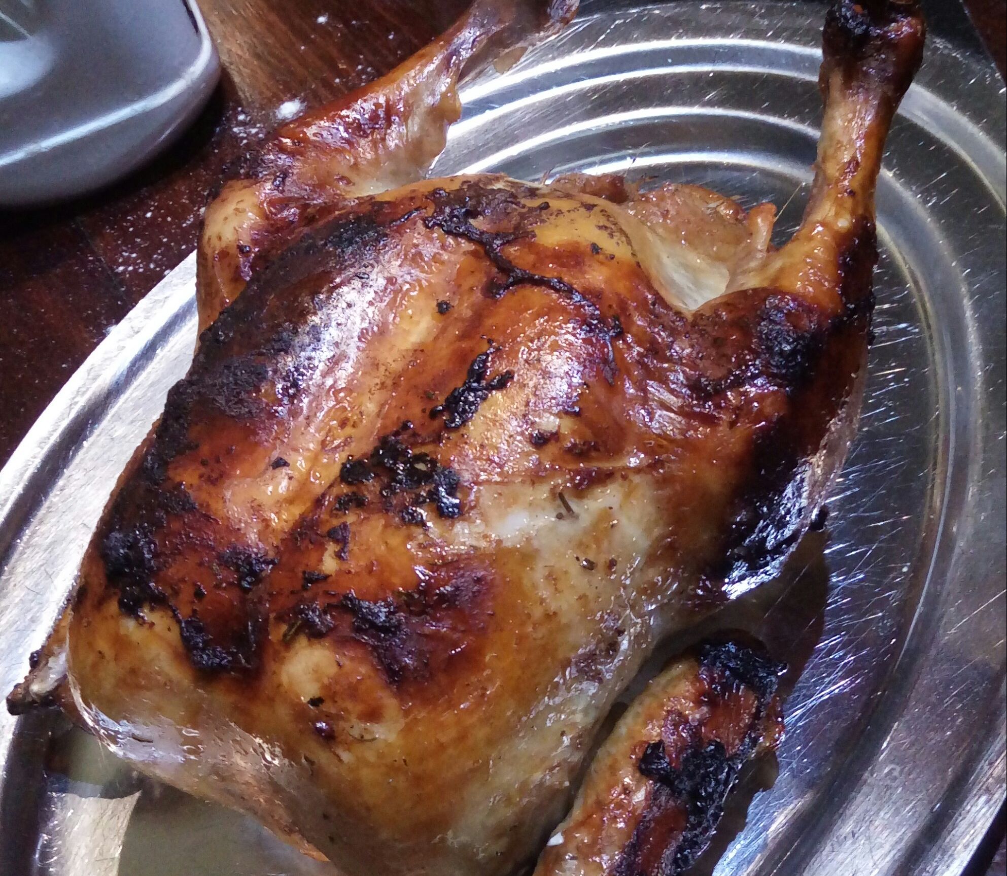 Soy sauce roast chicken bunch