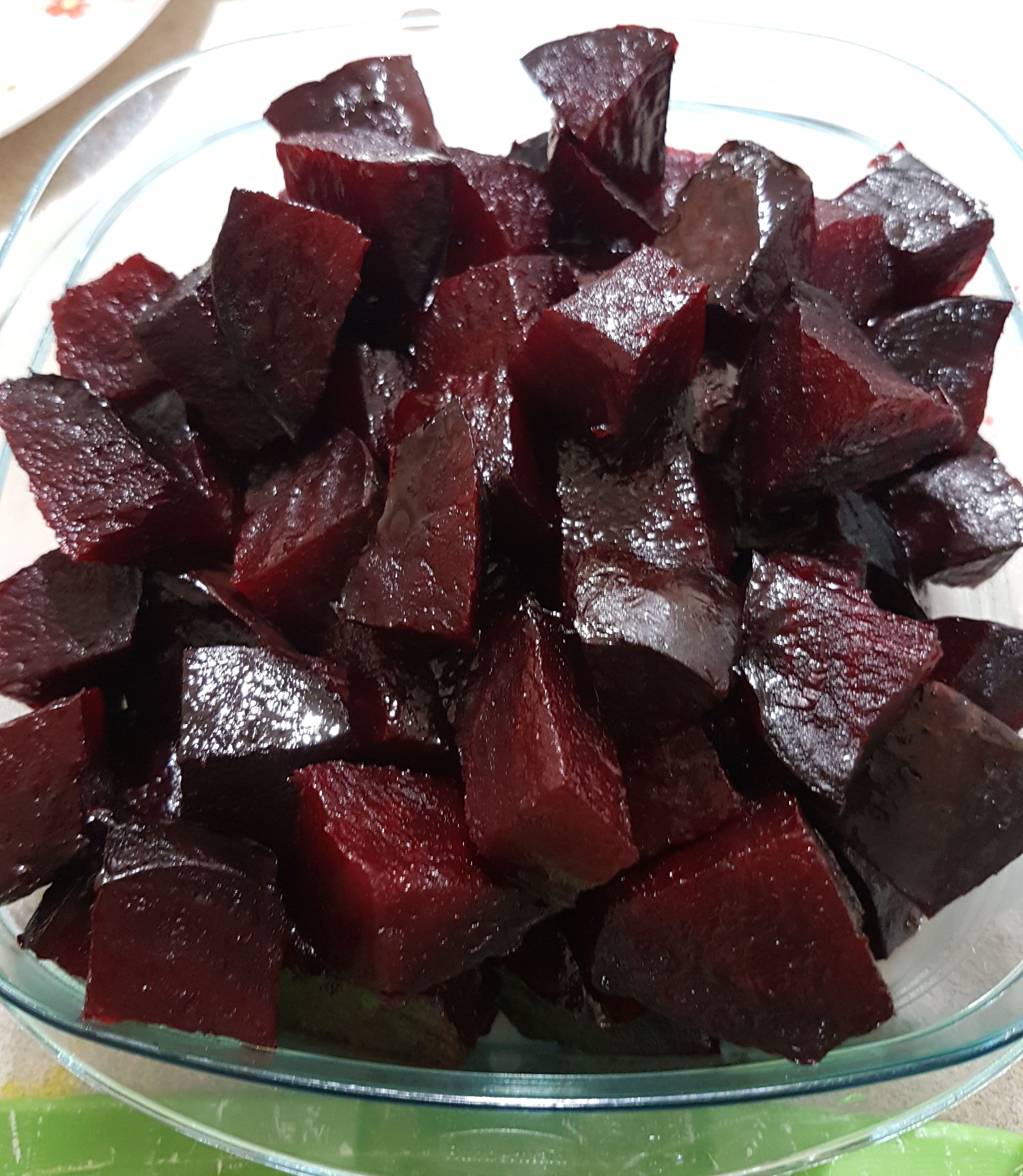 Oven roasted beetroot bunch