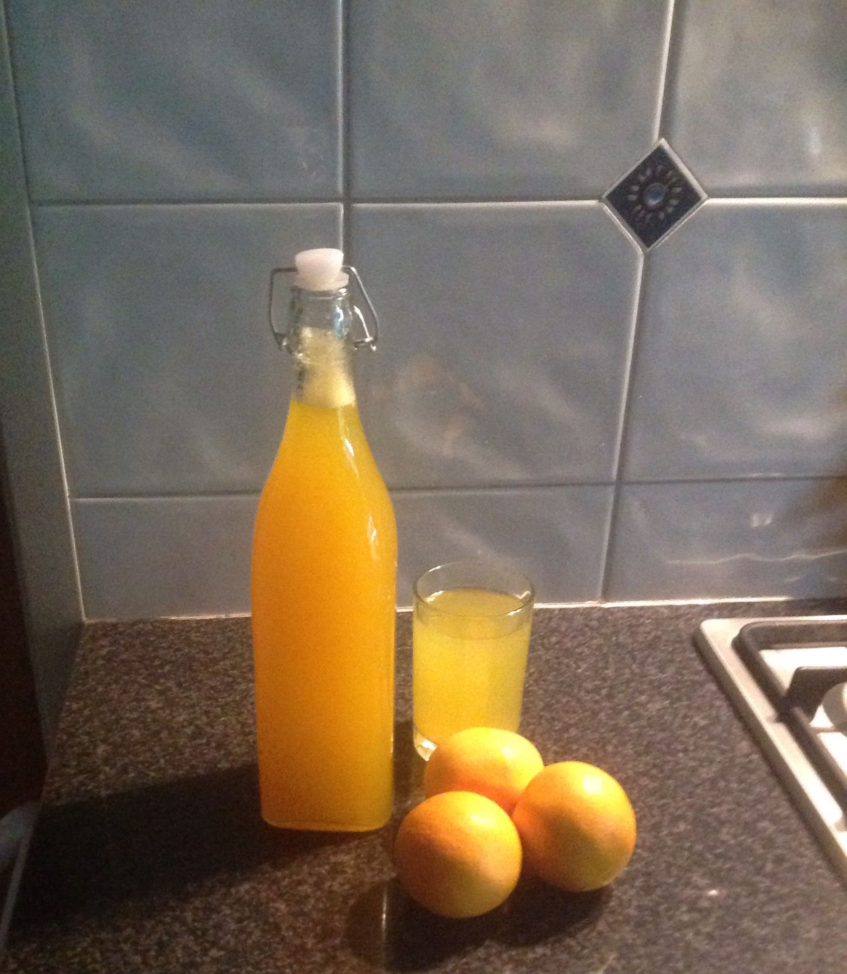 Orange cordial bunch