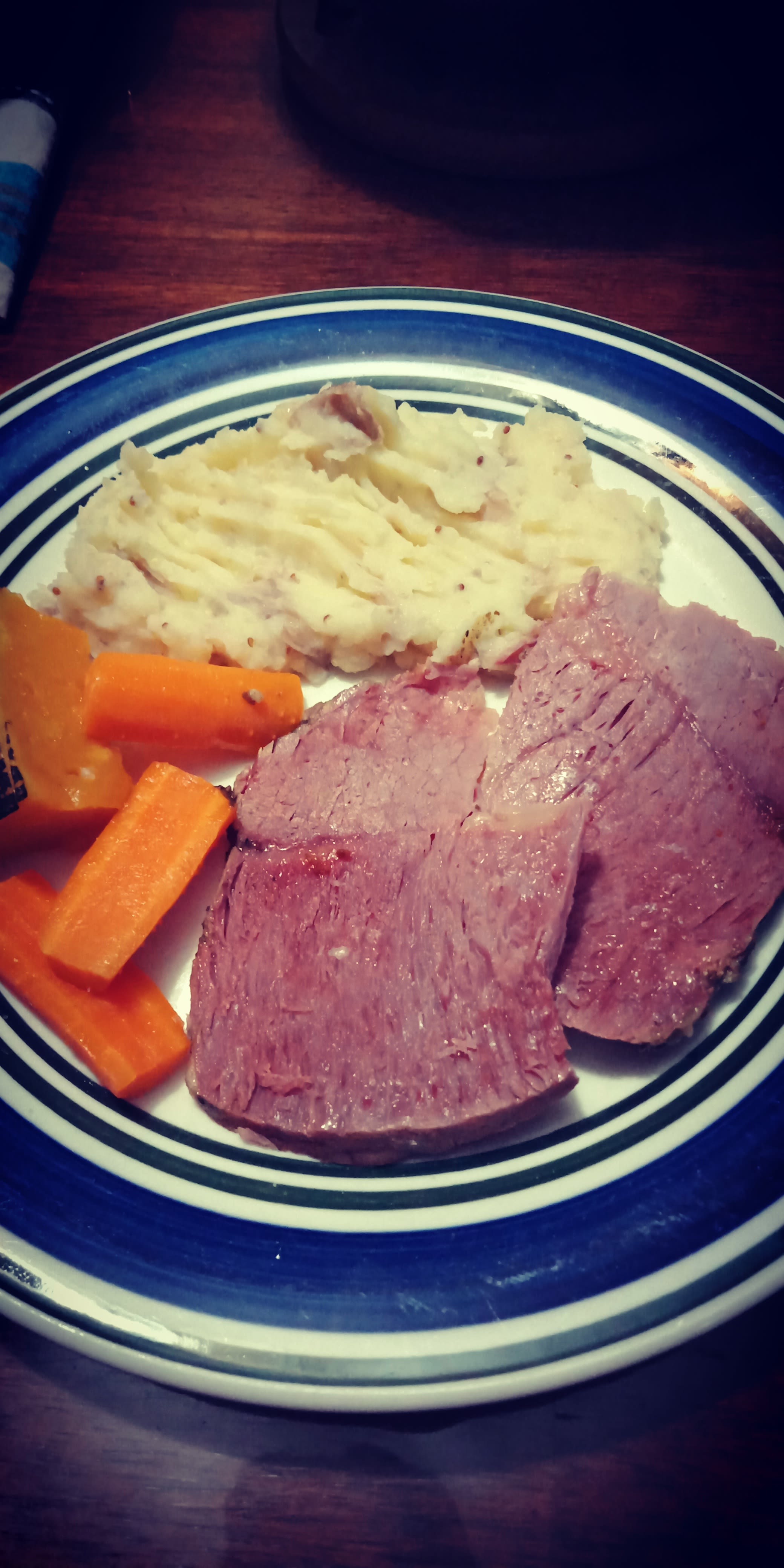 Slow Cooker Corned Silverside bunch