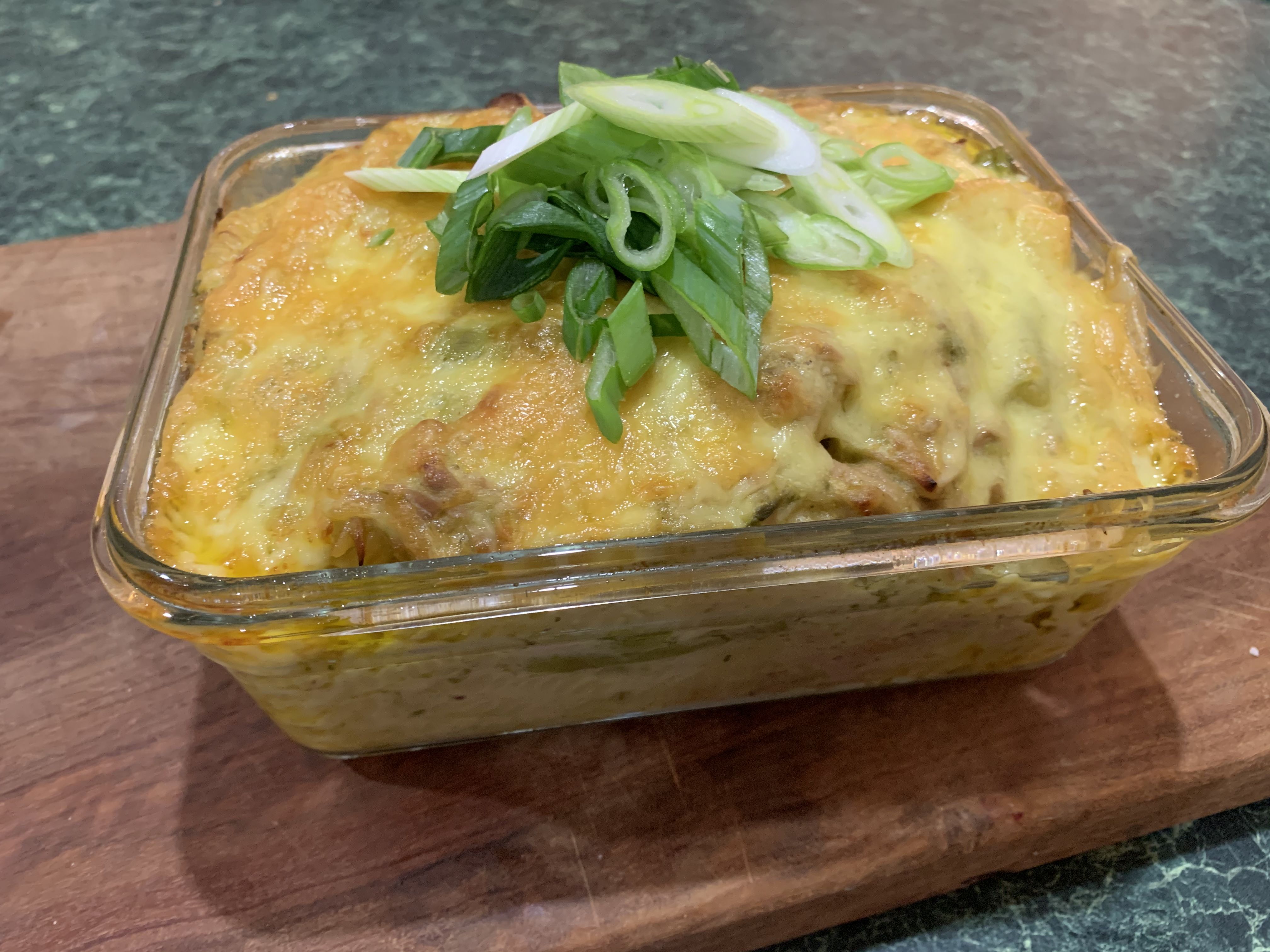 Tuna and asparagus bake bunch