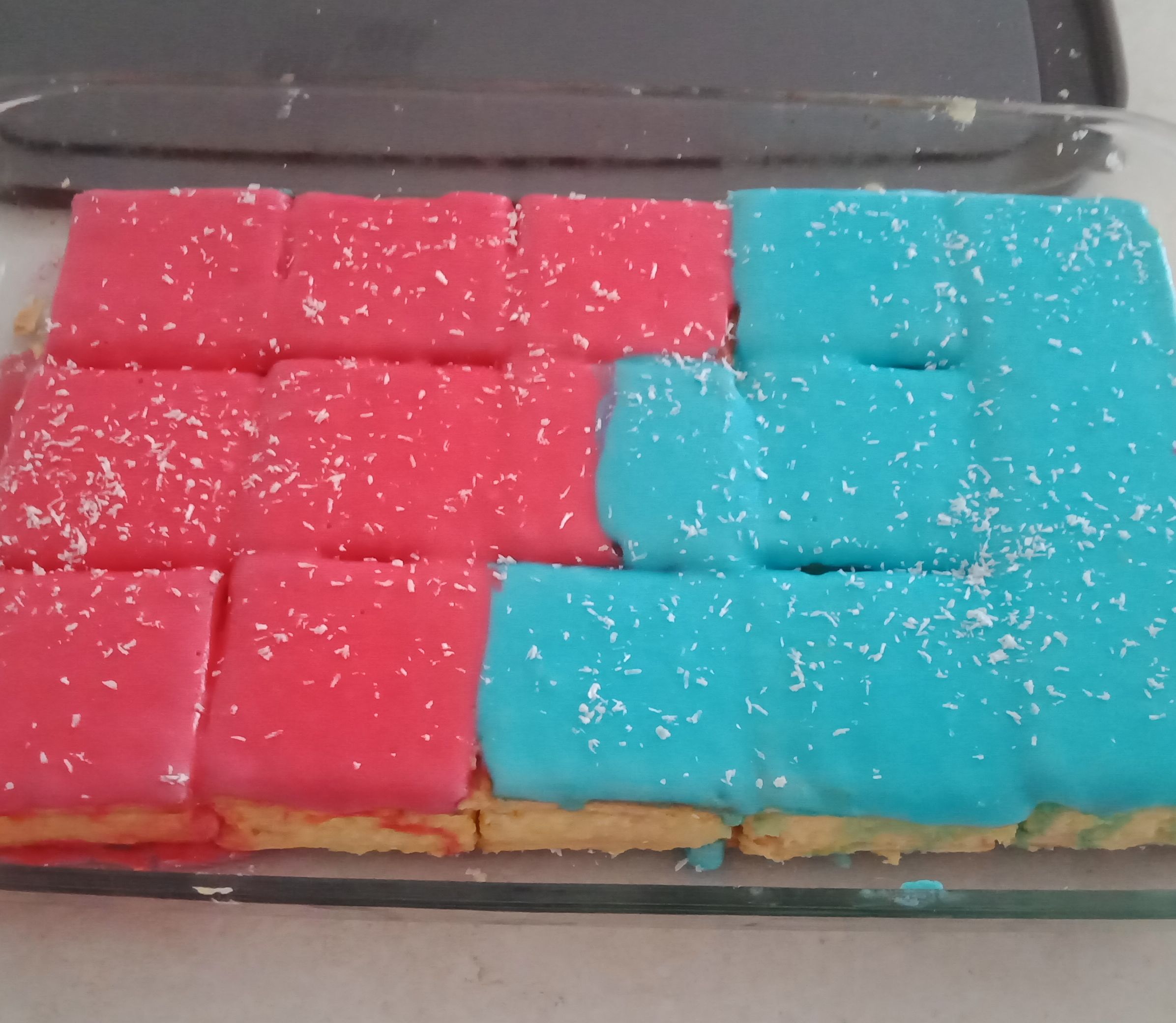Vanilla slice bunch