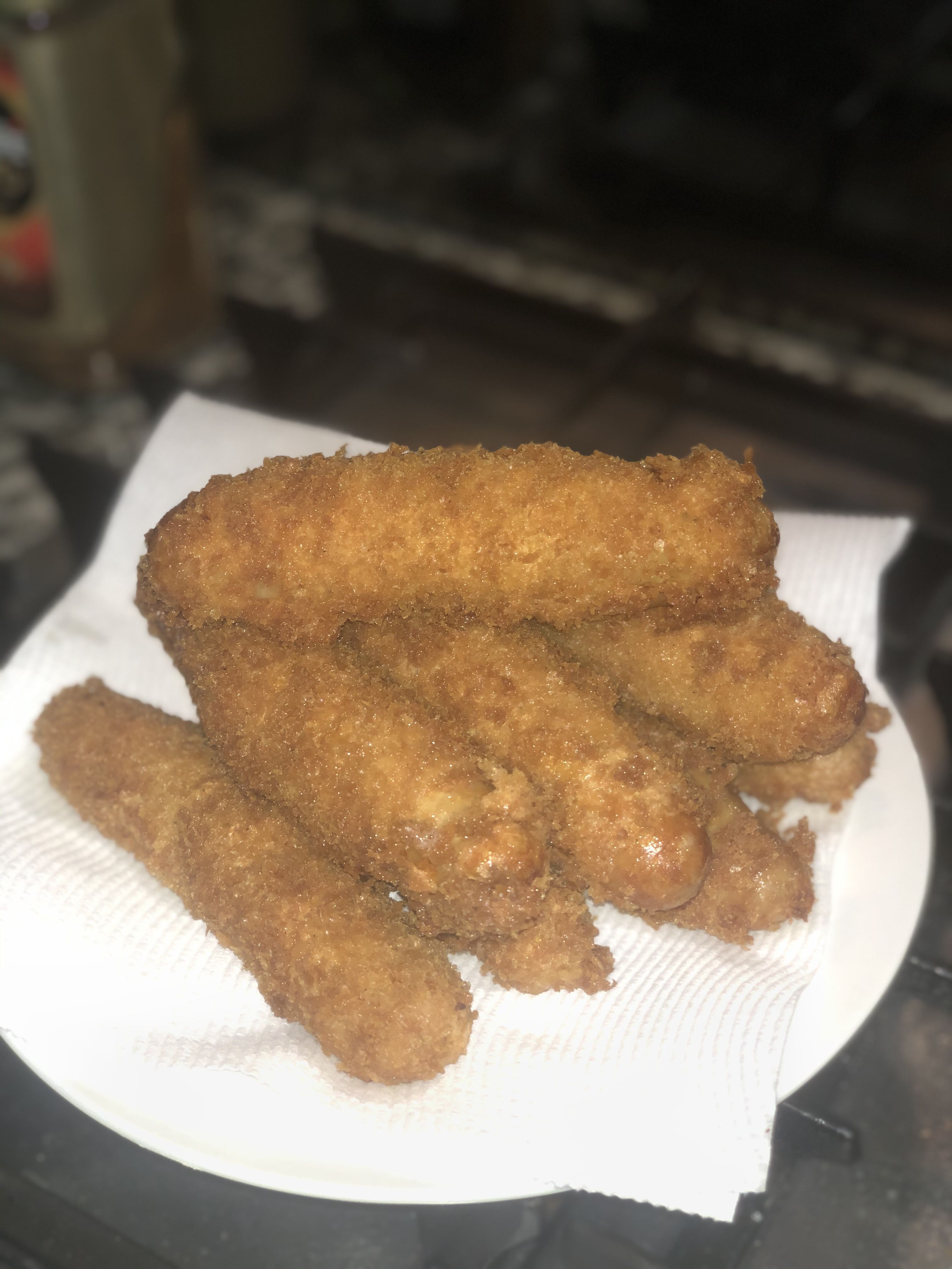 Crumbed Chicken Sausage bunch