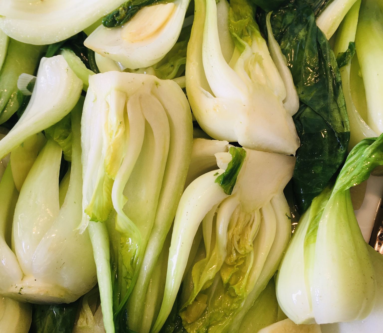 Garlic butter Bok choy bunch