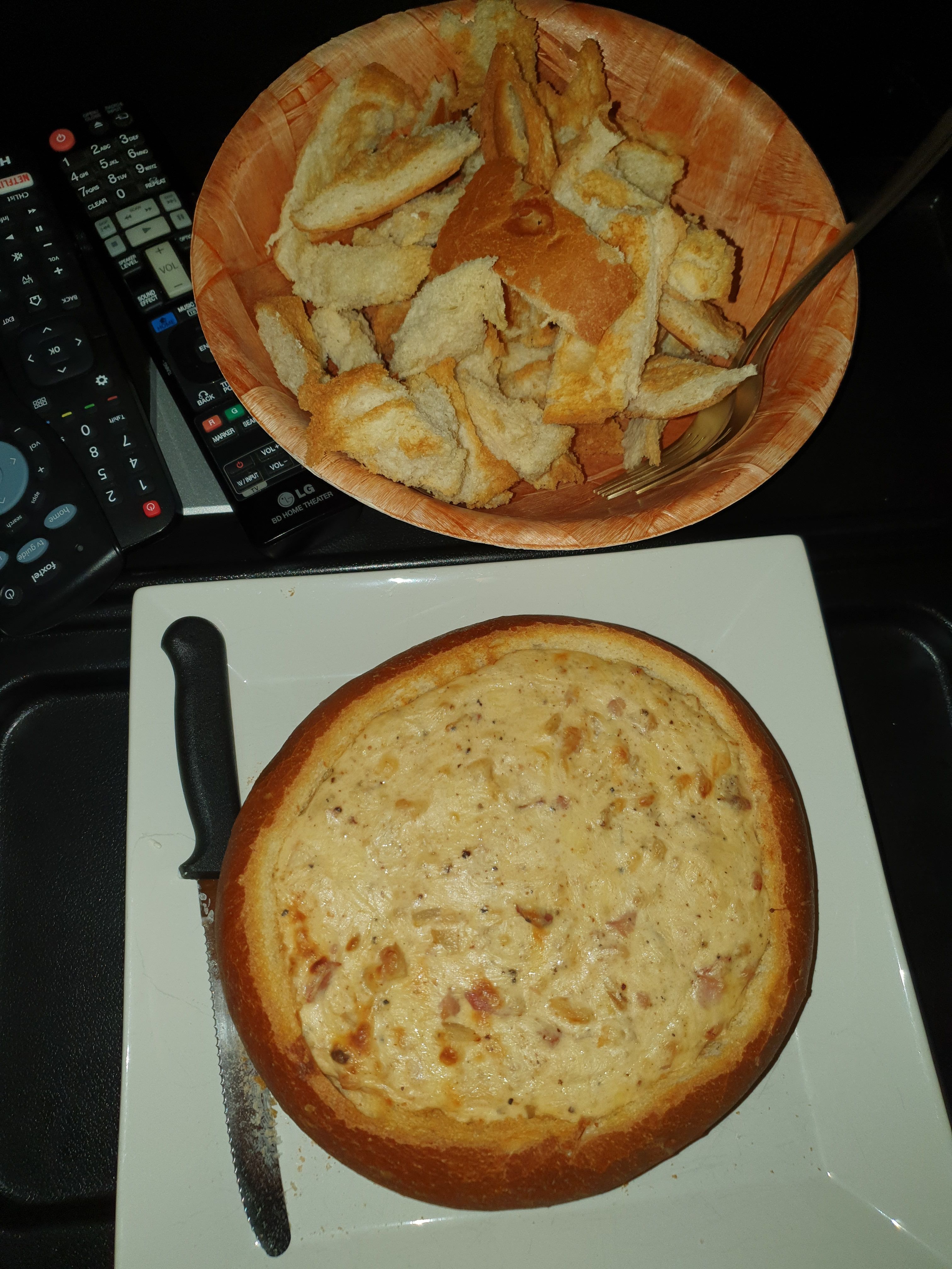 Air Fryer Cob Loaf bunch