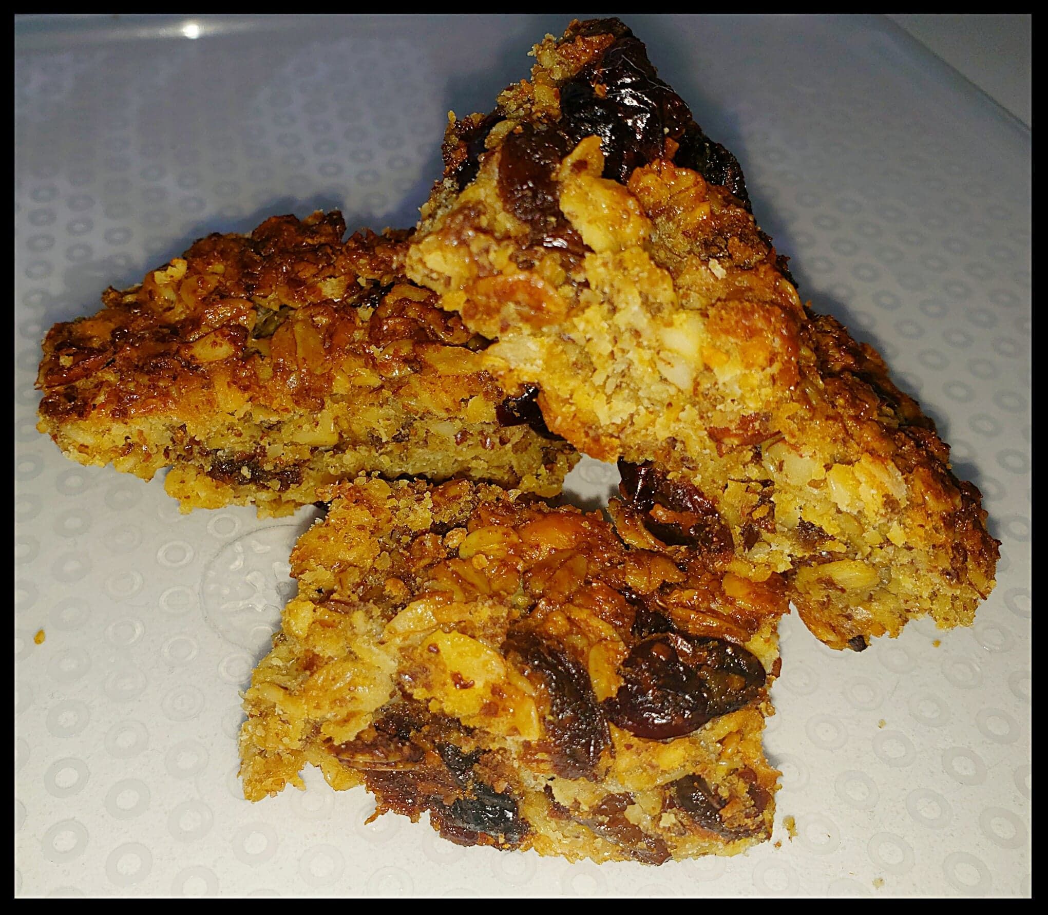 Fruit and Nut Slice bunch