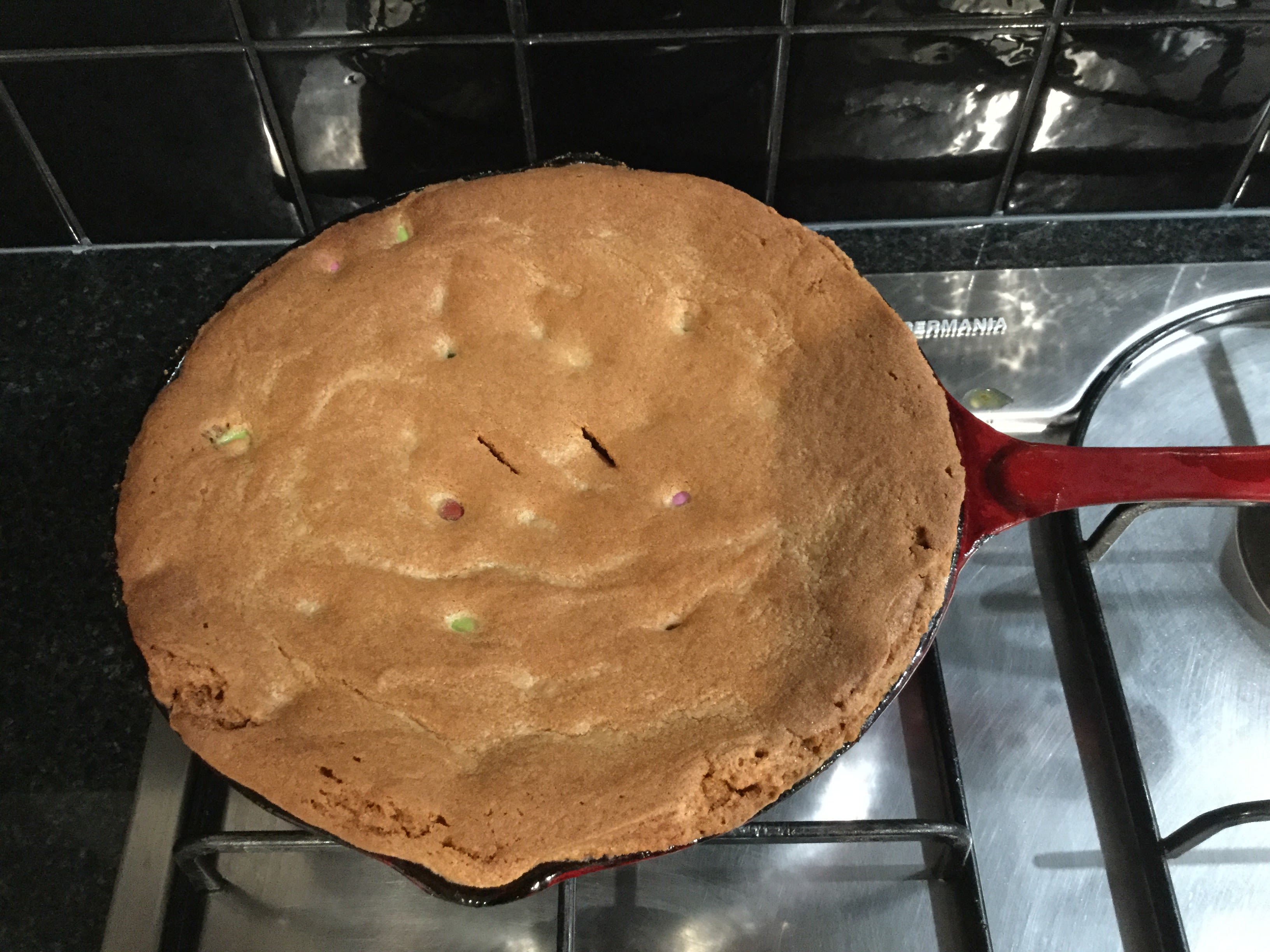 Smarties Pan Cookie - Thermomix | bunch