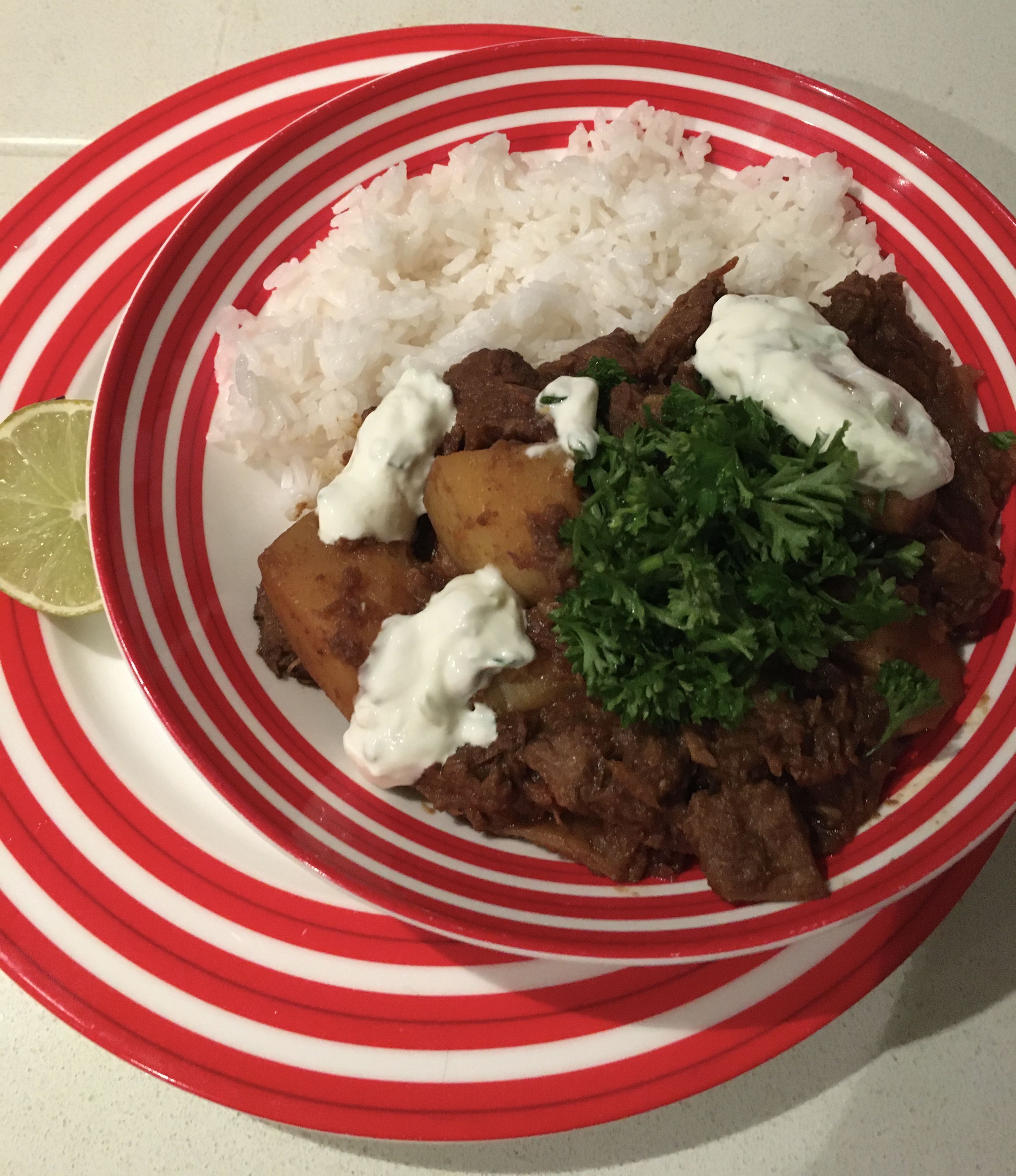 Rohingya Inspired Beef Curry bunch