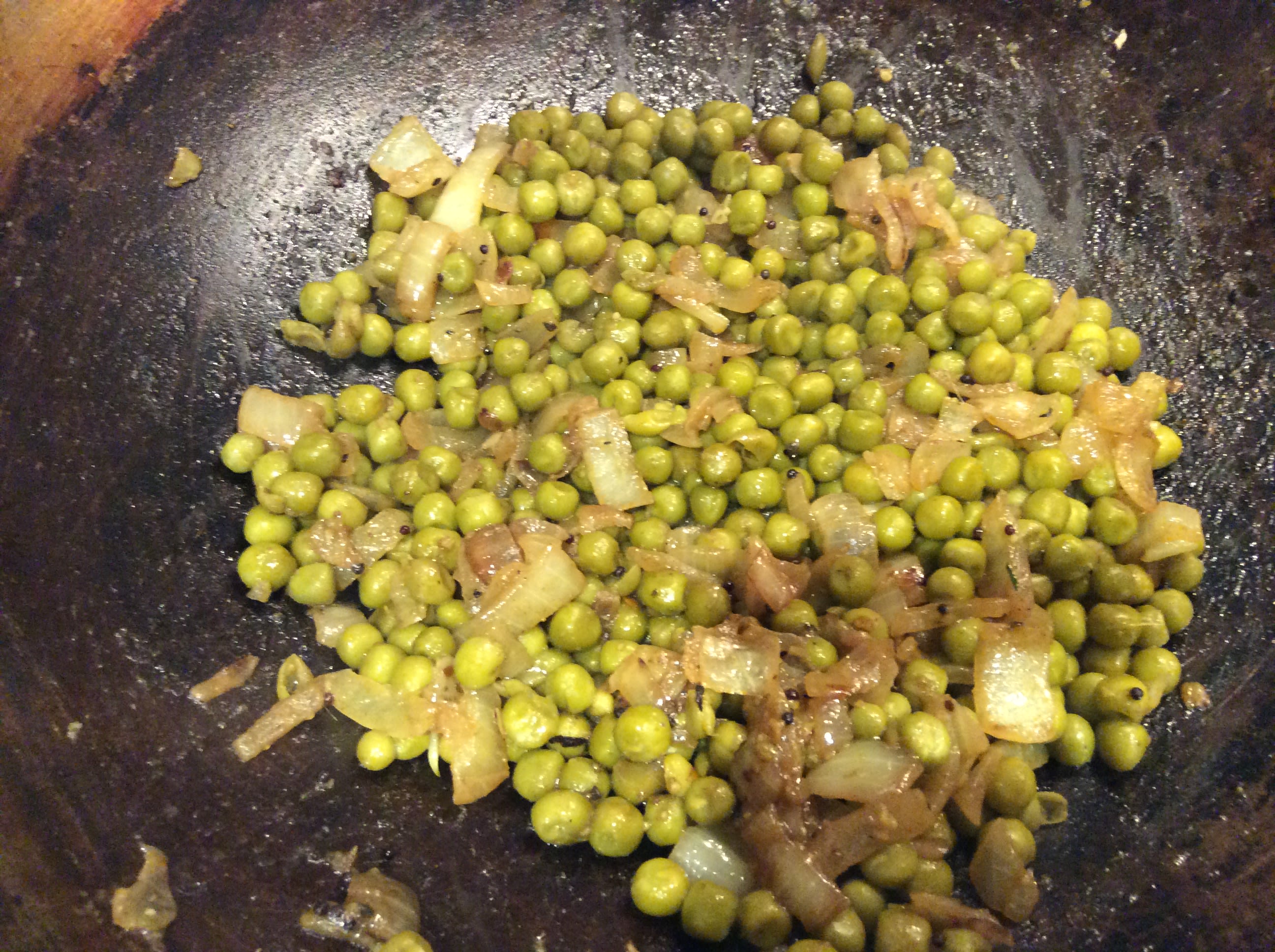 Indian style tinned peas | bunch