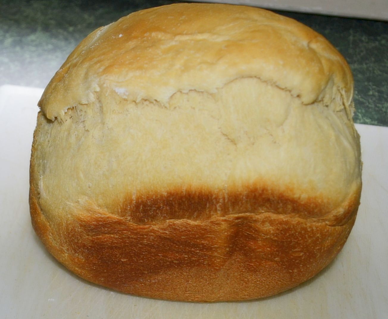 Bread machine white loaf bunch