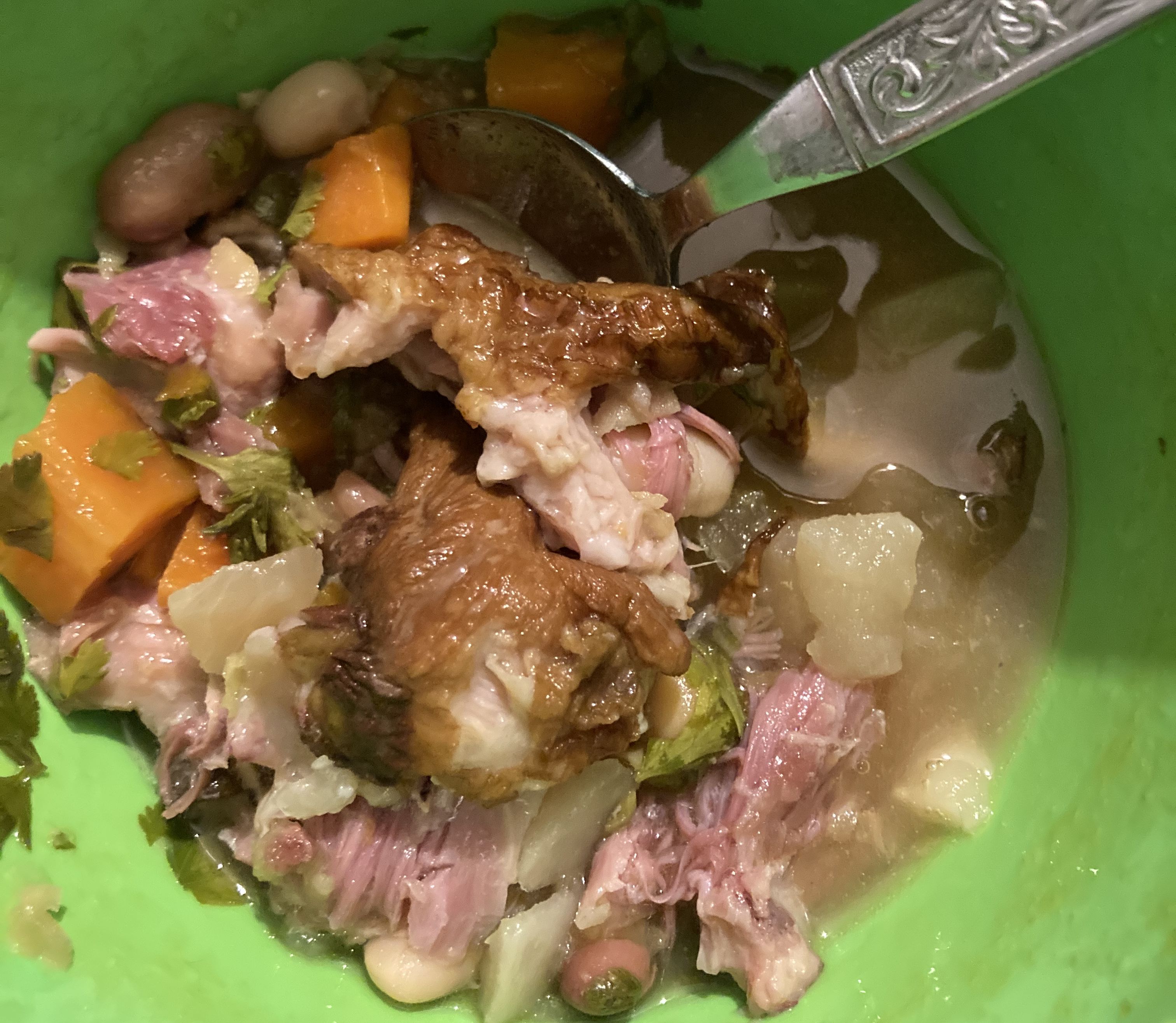 Hock Method Smoked Hock and veg soup | bunch