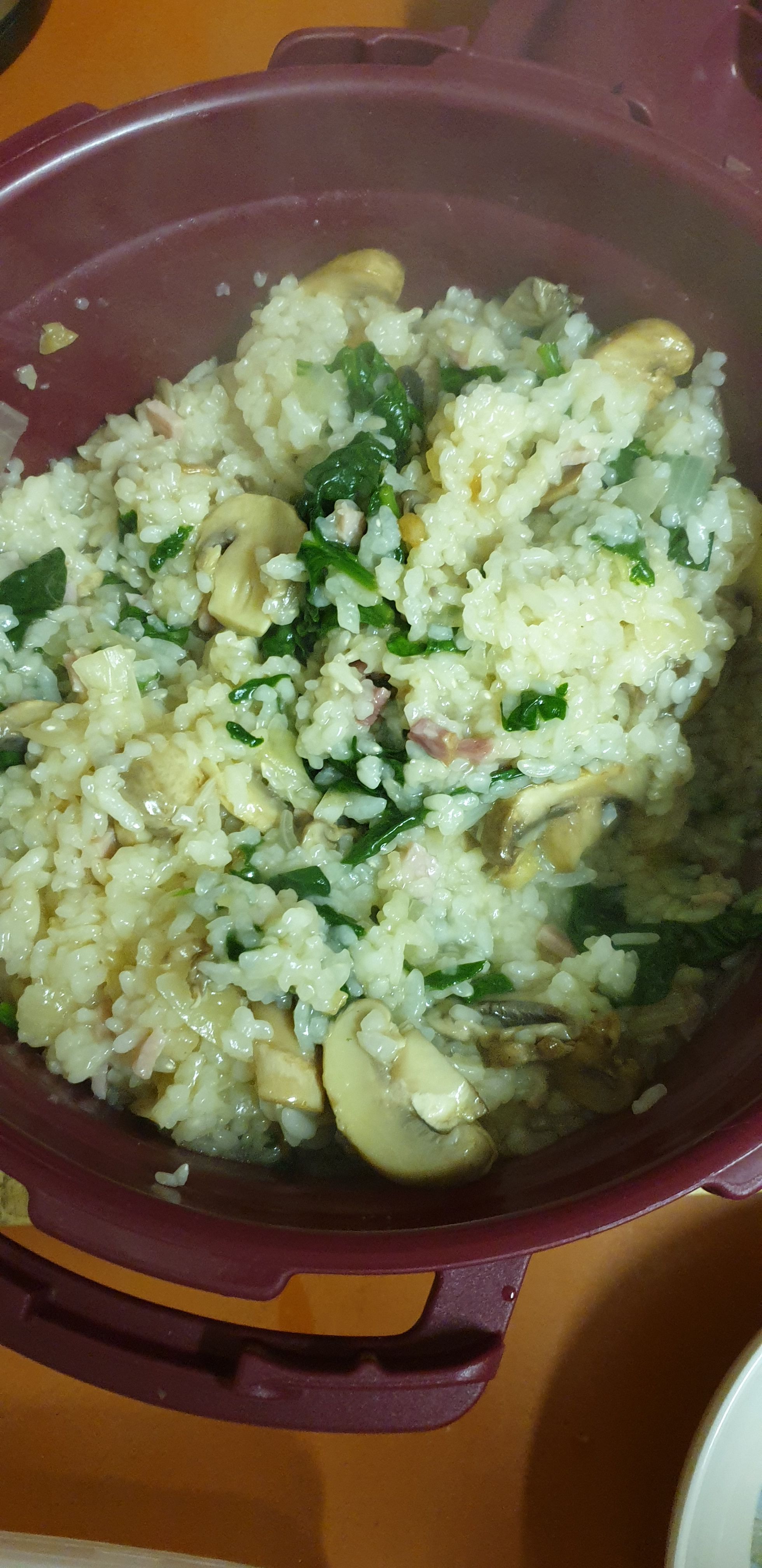 Chicken and Mushroom Risotto bunch