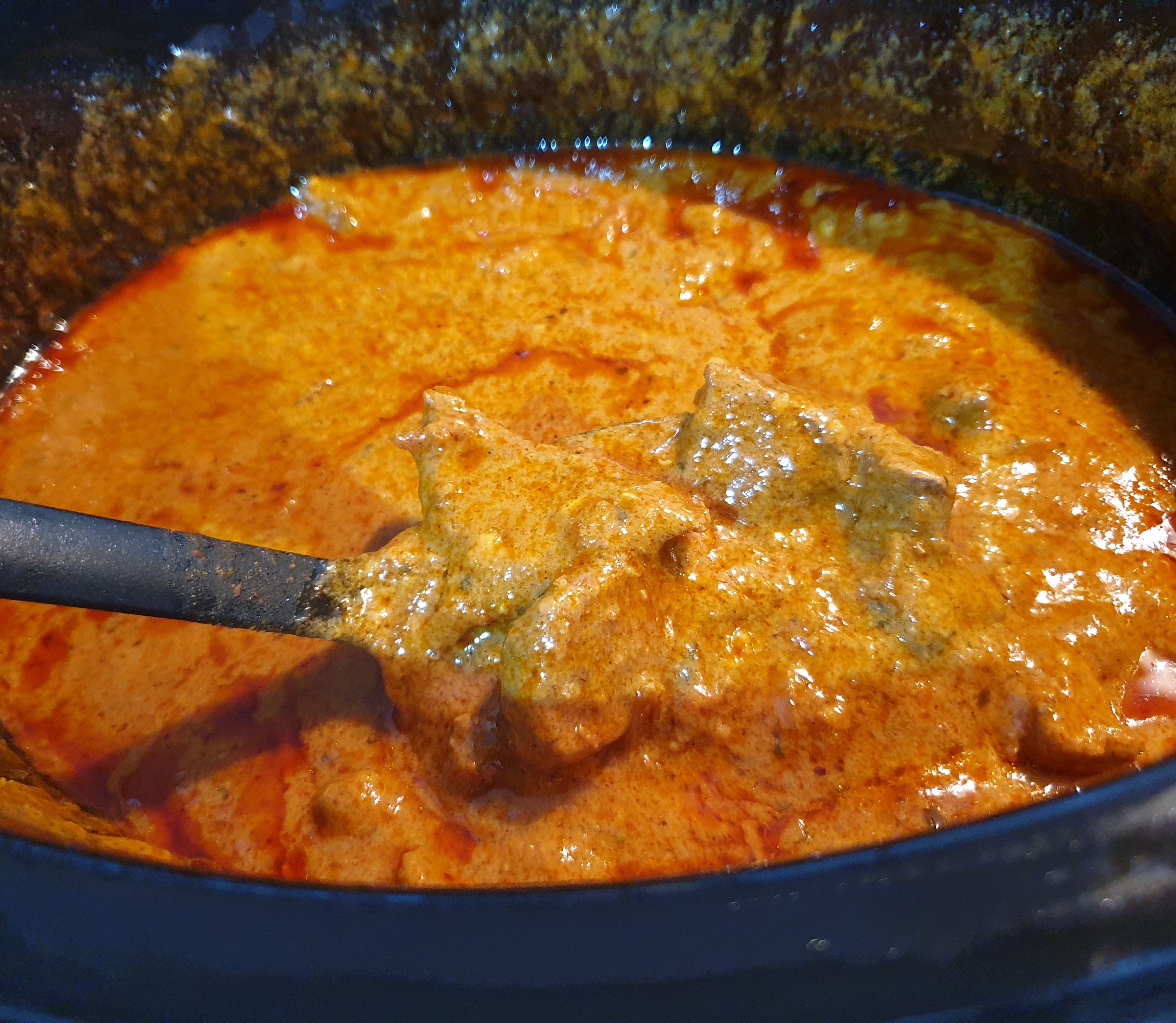 Slow Cooked Beef Rogan Josh bunch