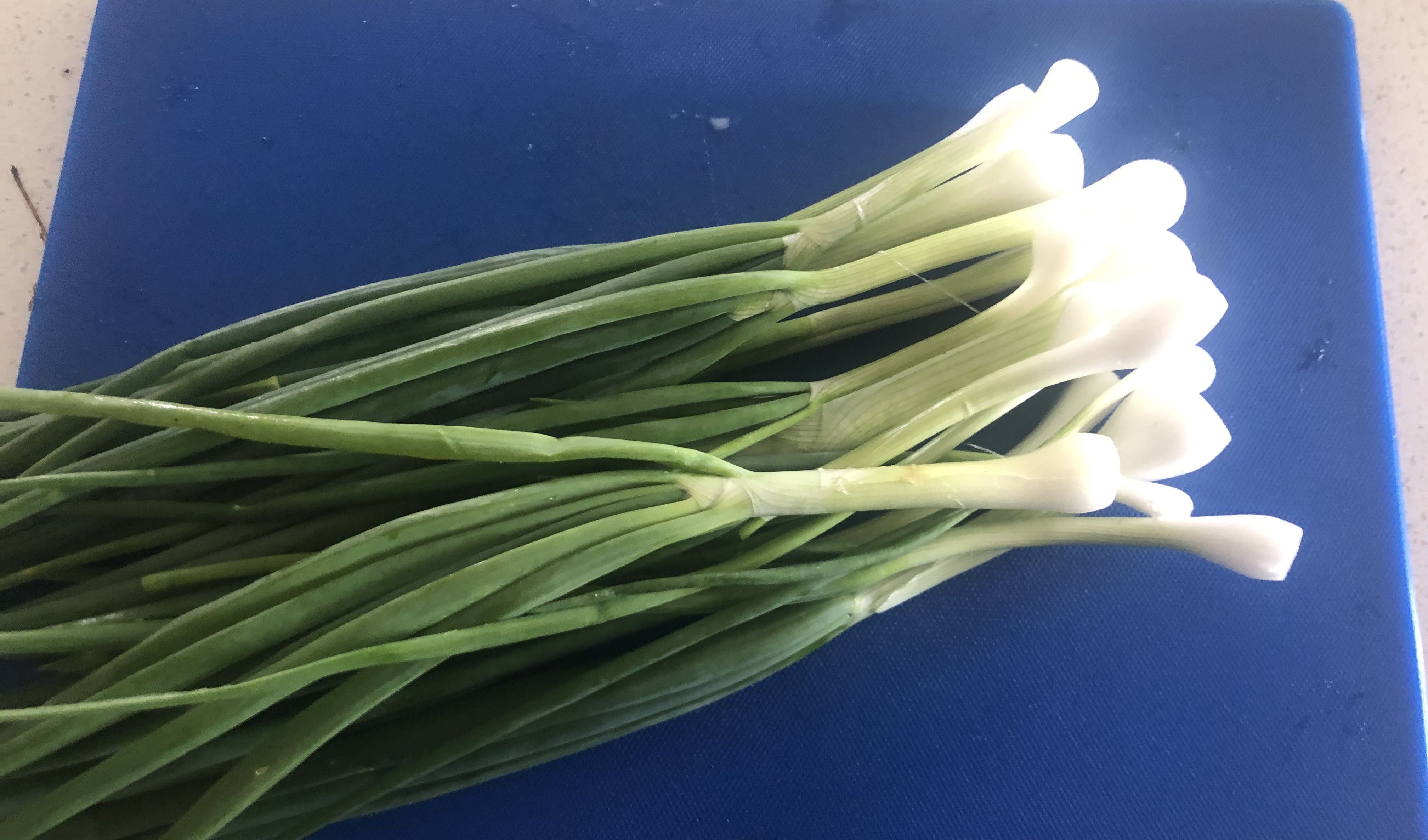 Save those spring onions! bunch