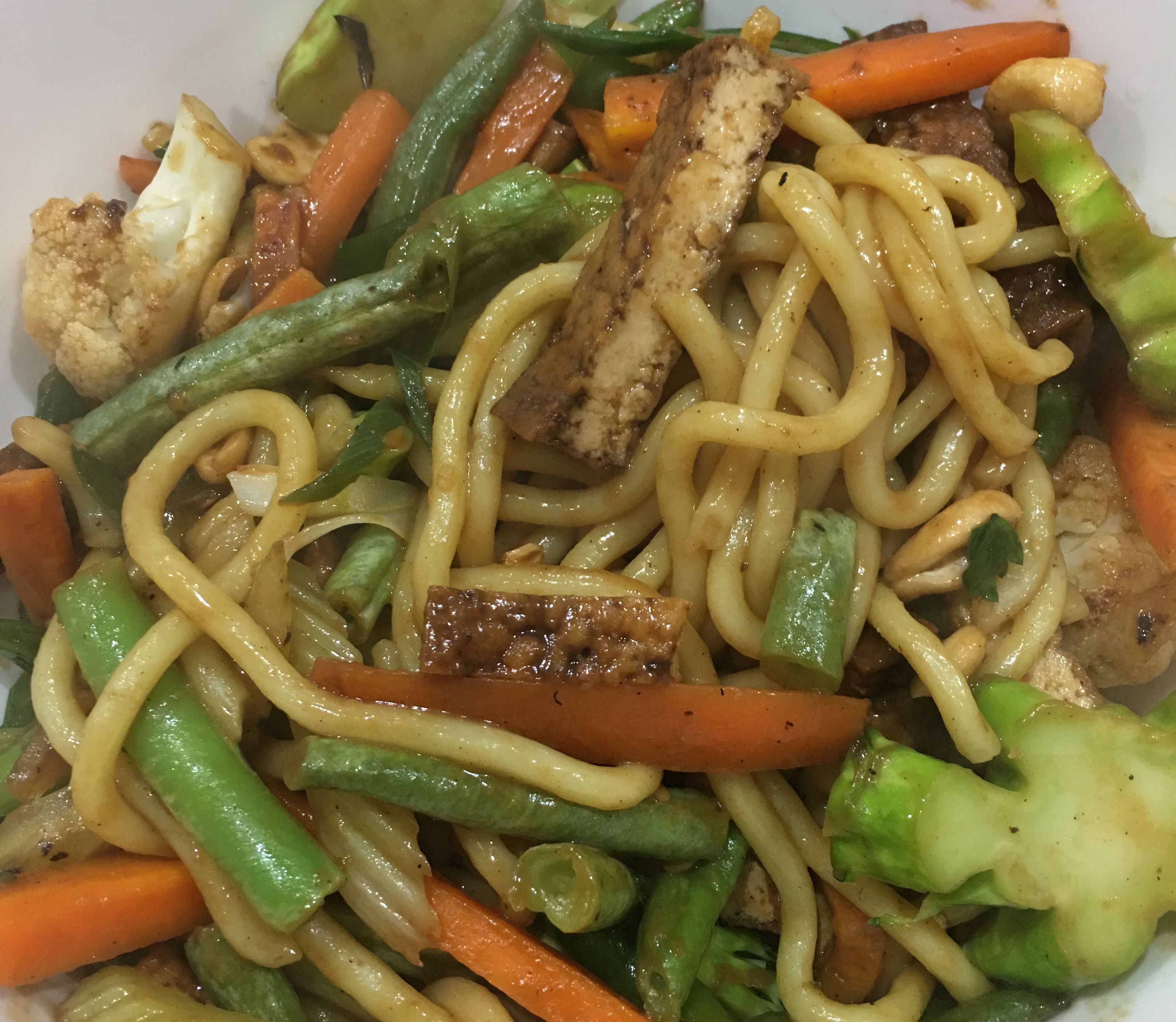 Honey soy tofu stirfry bunch