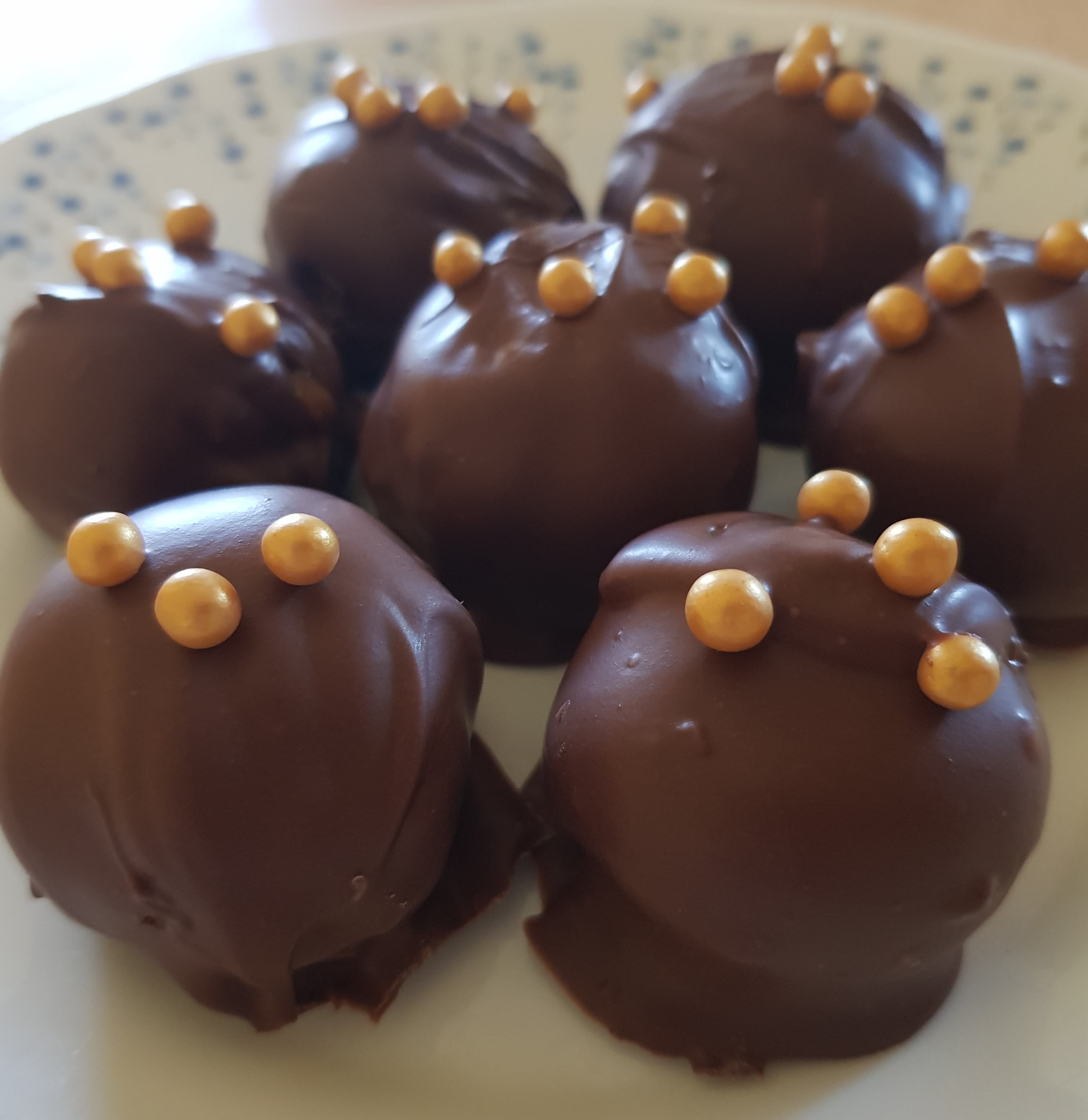 3 ingredient caramel tim tam cheesecake balls bunch