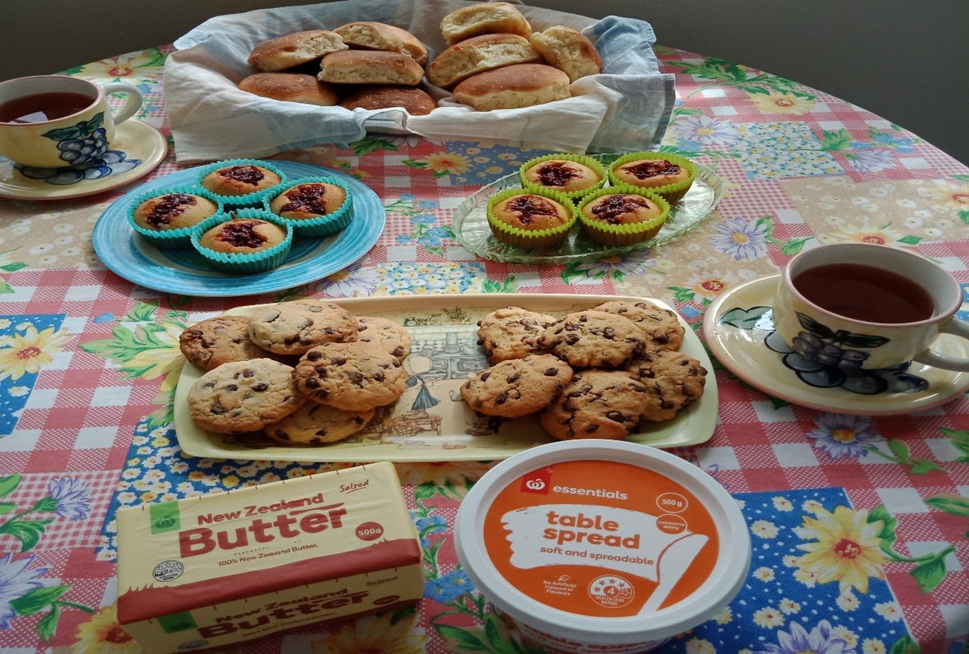 Butter vs margarine Buns, muffins & cookies bunch